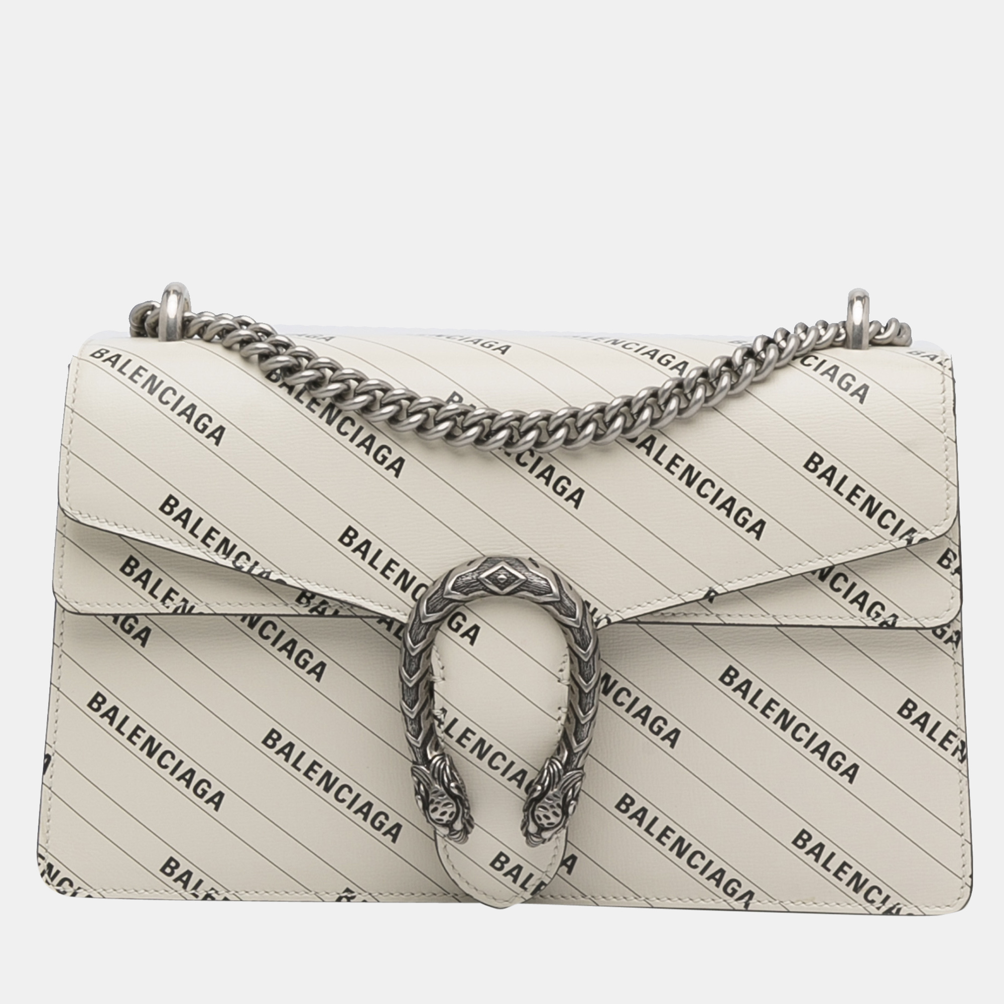 Gucci white the hacker project dionysus shoulder bag