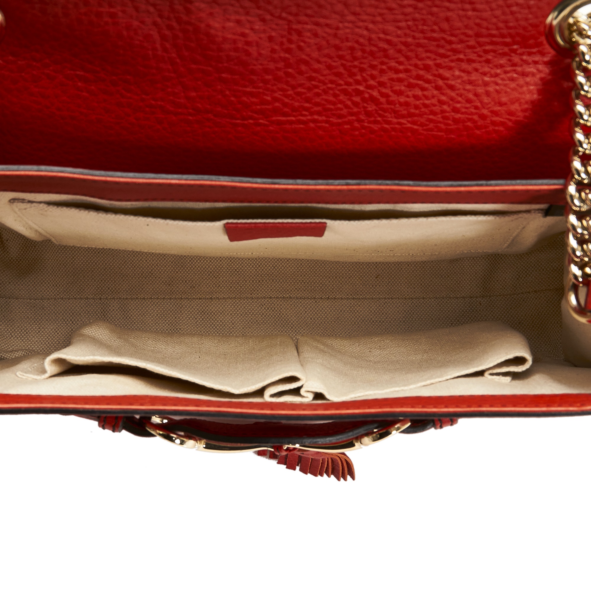 Gucci Red Emily Shoulder Bag