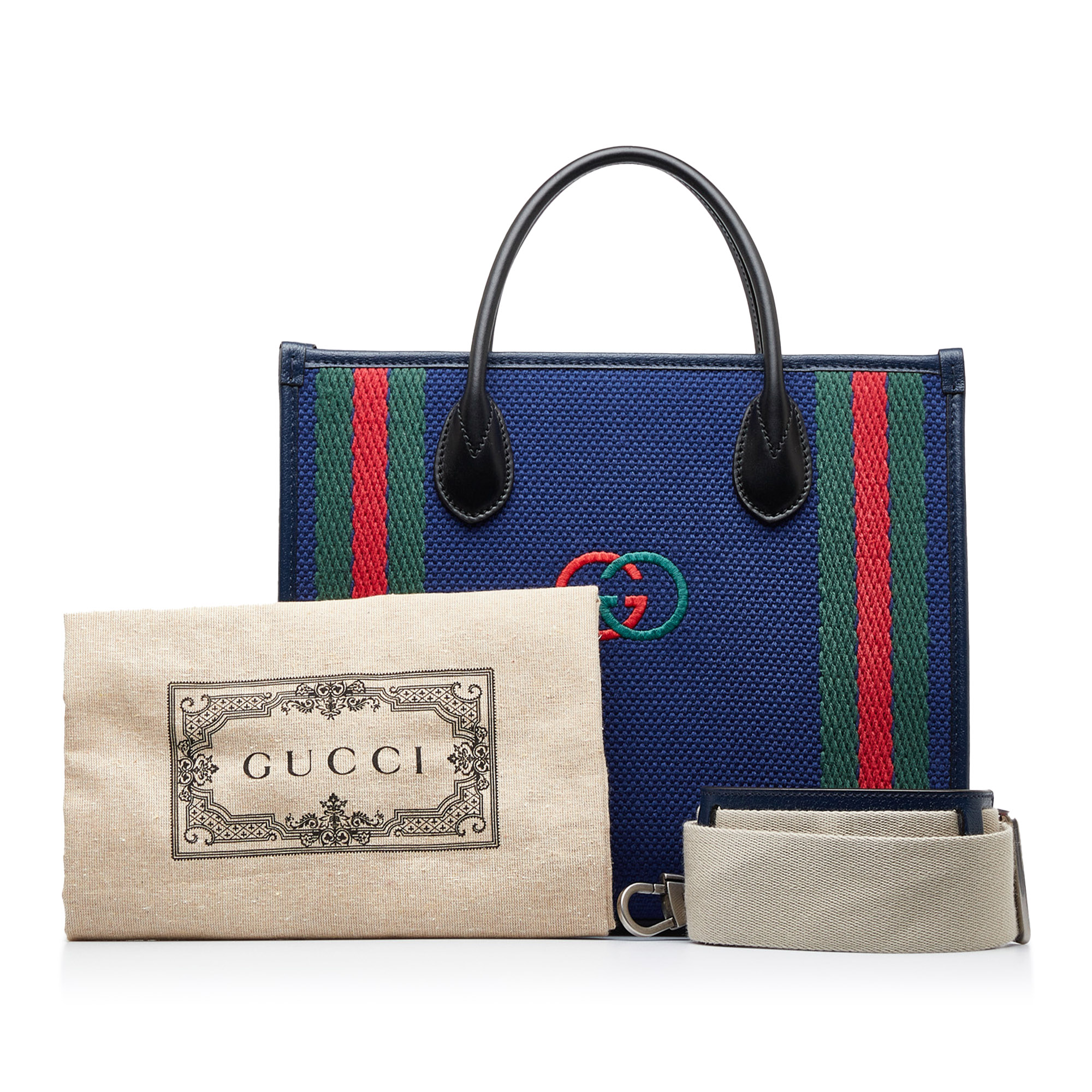 Gucci Multicolour Interlocking G Satchel