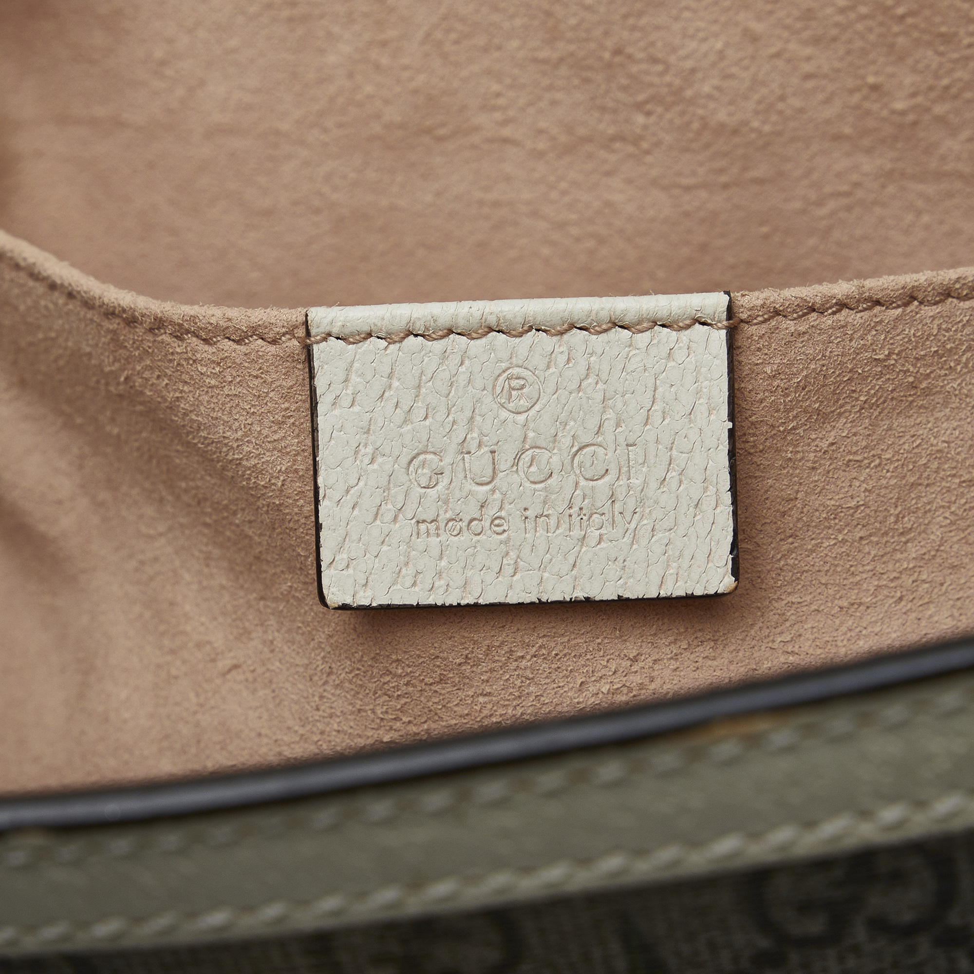 Gucci Multicolour GG Supreme Flora Padlock Shoulder Bag