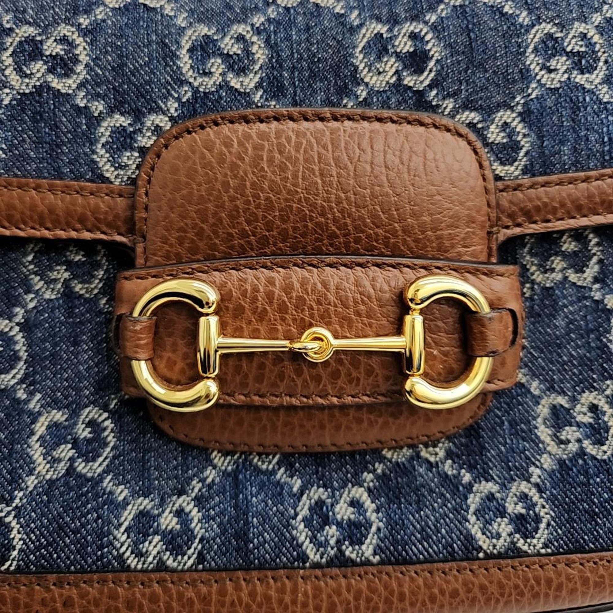 Gucci GG Jumbo Mini Horsebit 1955 Shoulder Bag