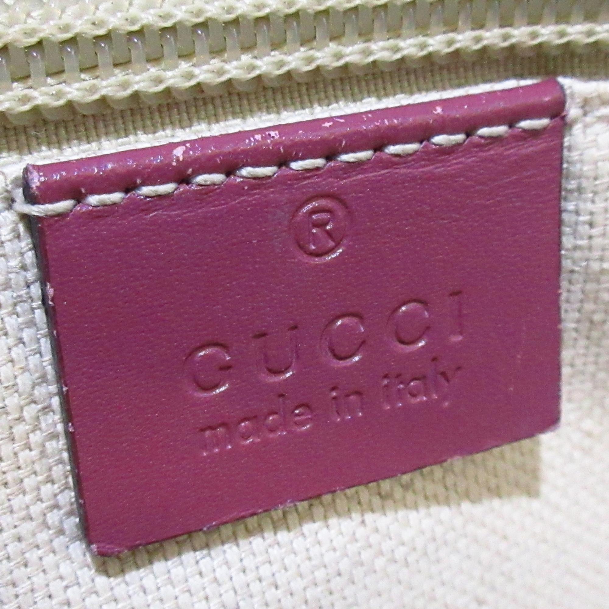 Gucci Beige Canvas GG Supreme Tote Bag