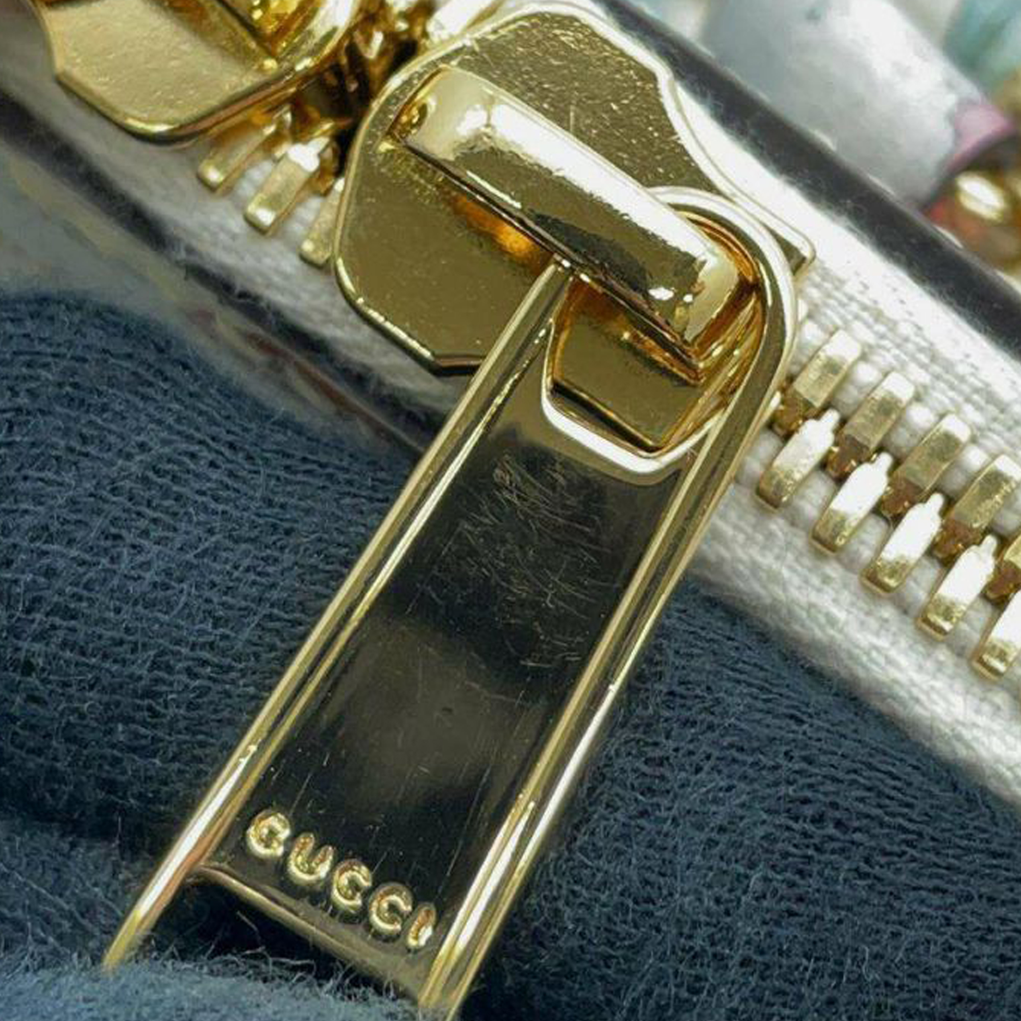 Gucci Mini Tiger Horsebit 1955 Leather Satchel