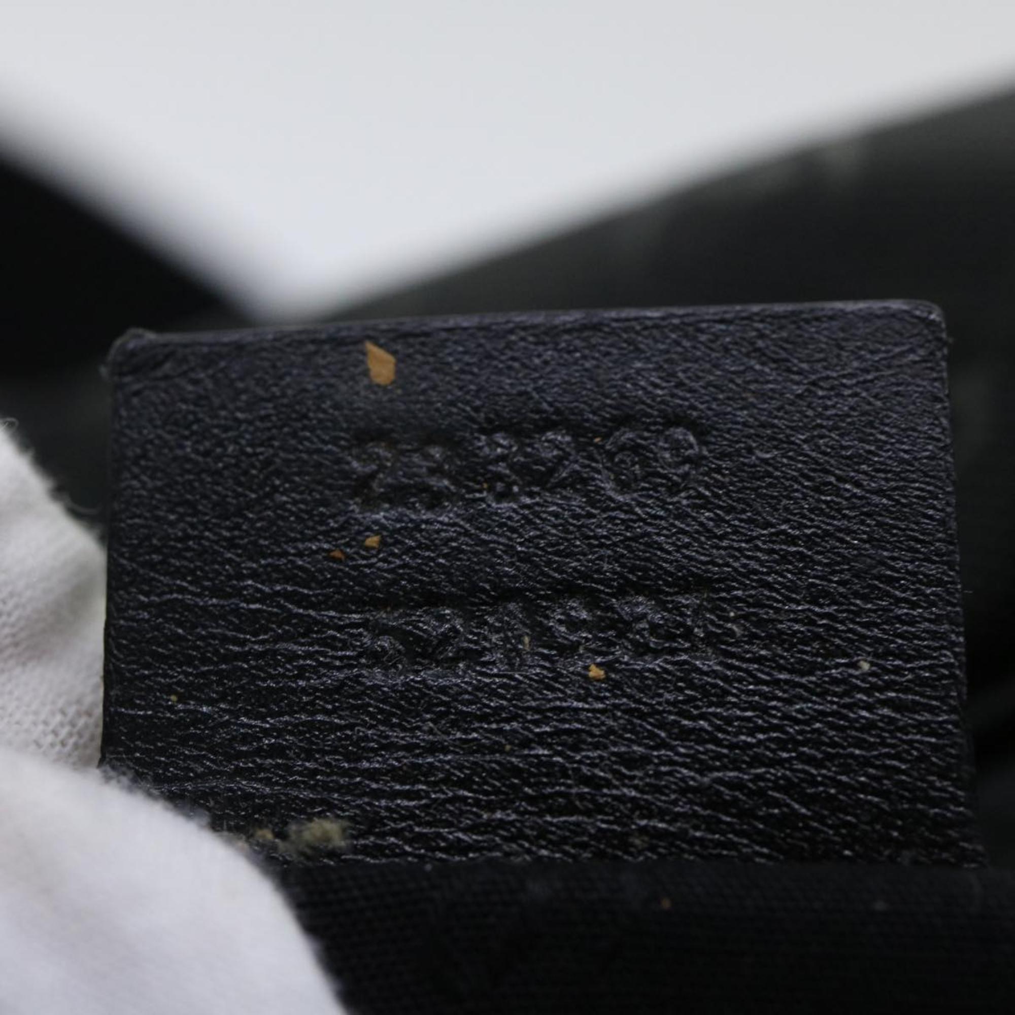 Gucci Black PVC GG Imprimé Belt Bag