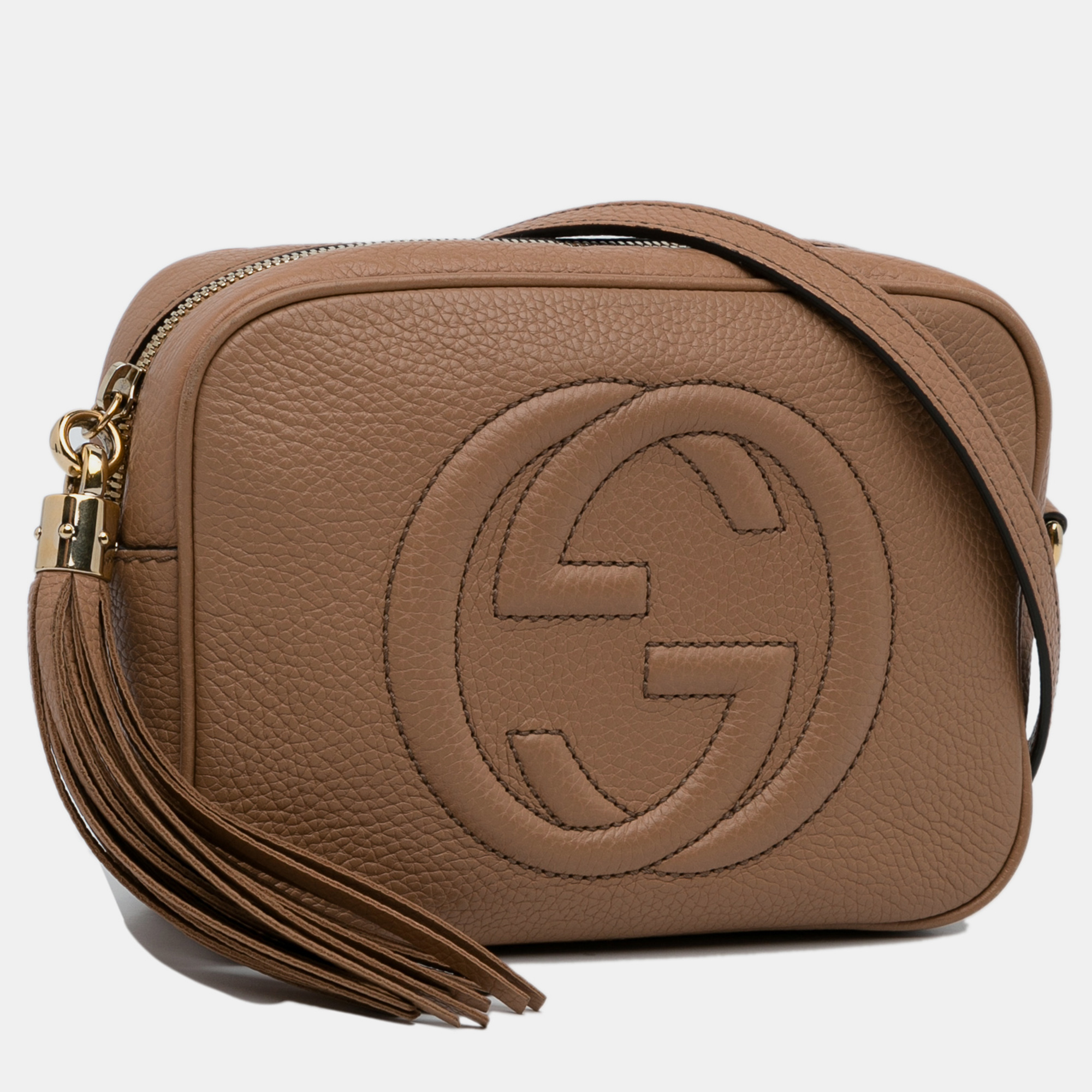 Gucci Brown Leather Soho Disco