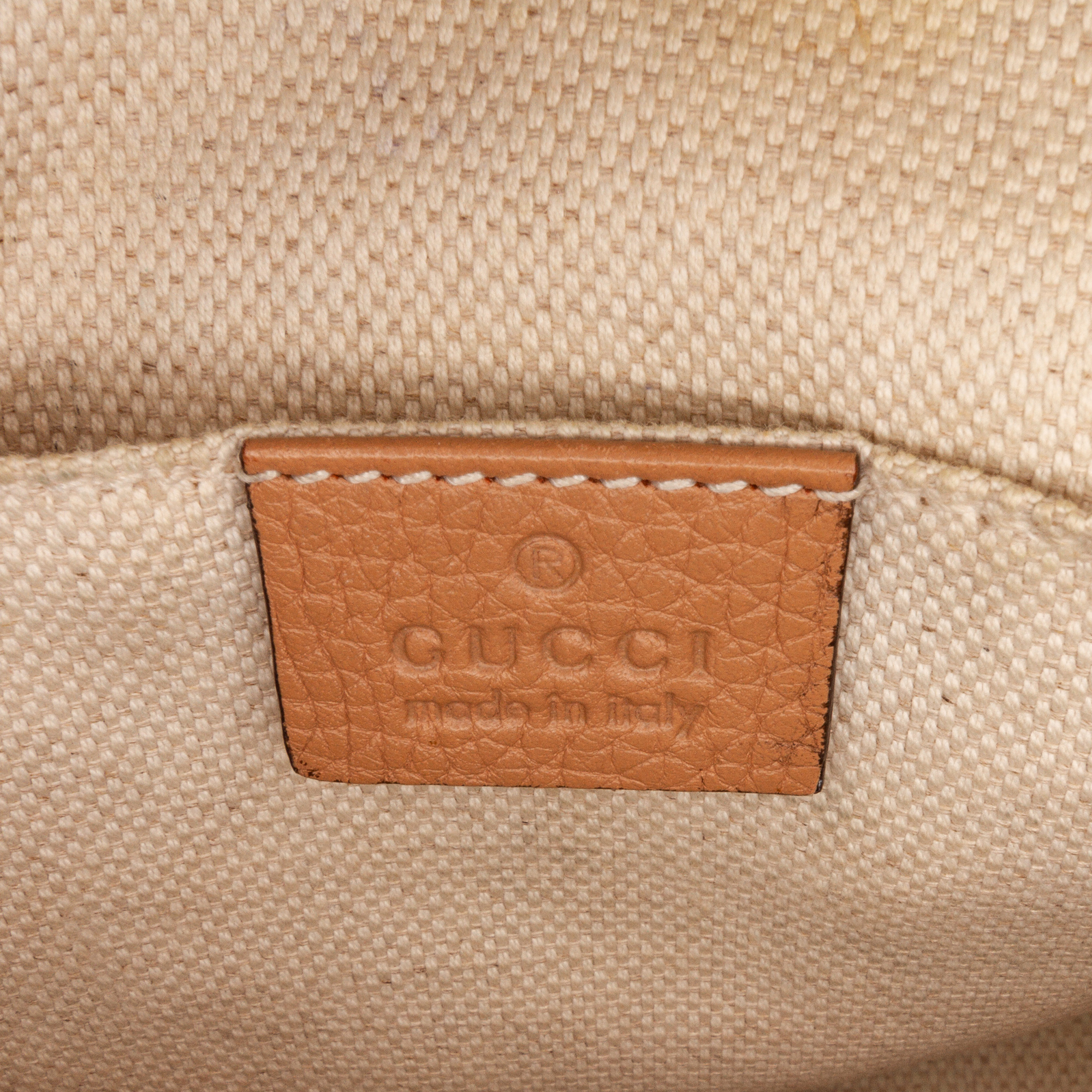Gucci Brown Leather Soho Disco