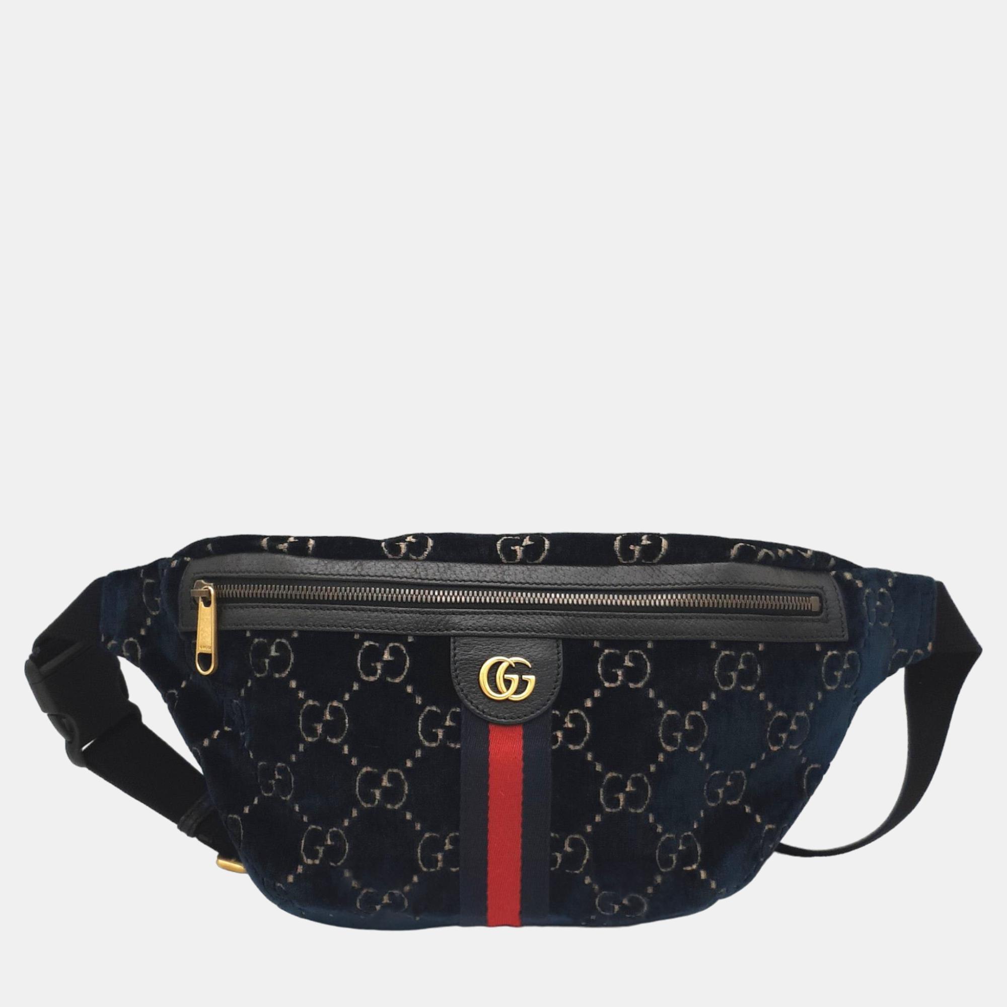 Gucci GG Velvet Belt Bag (574968)