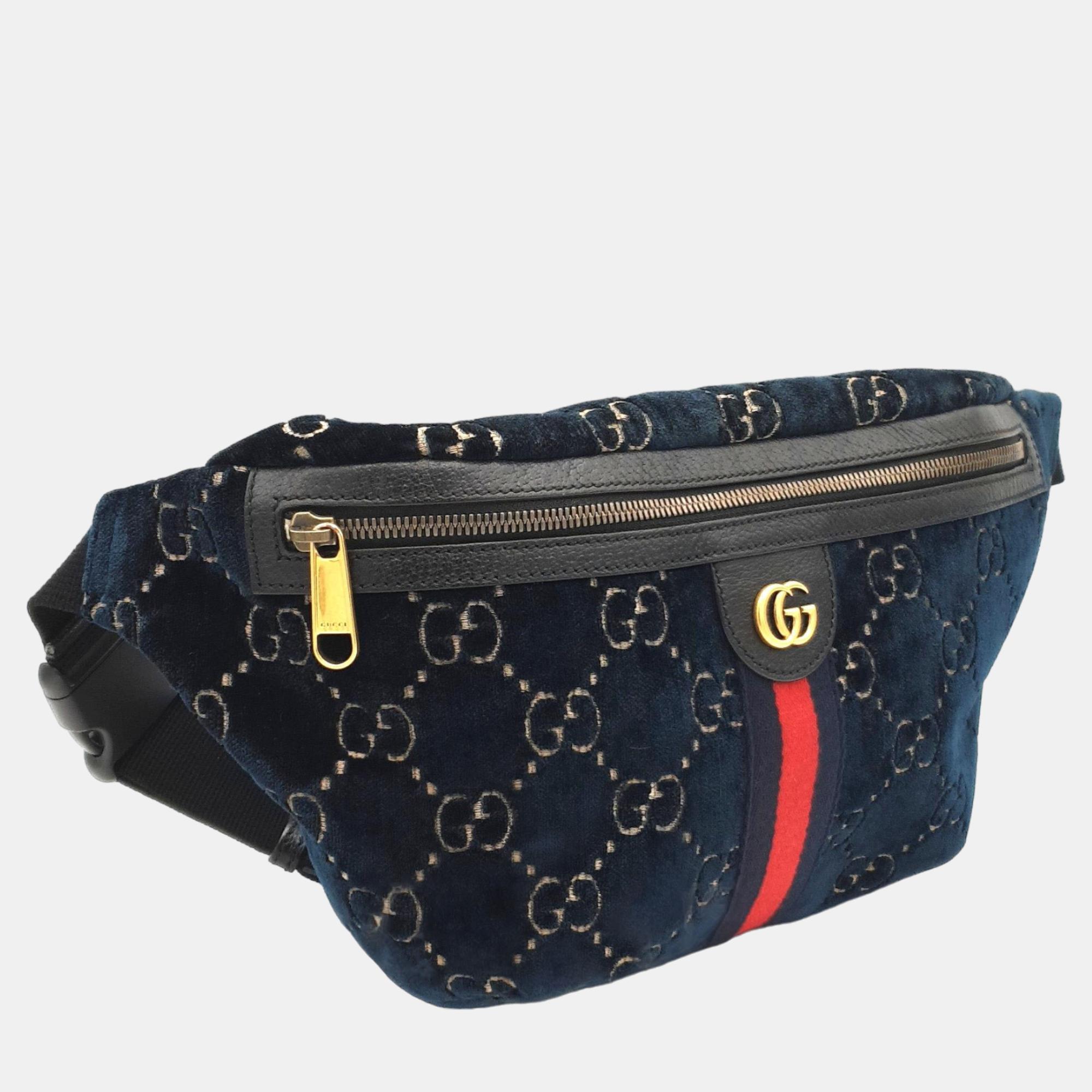 Gucci GG Velvet Belt Bag (574968)