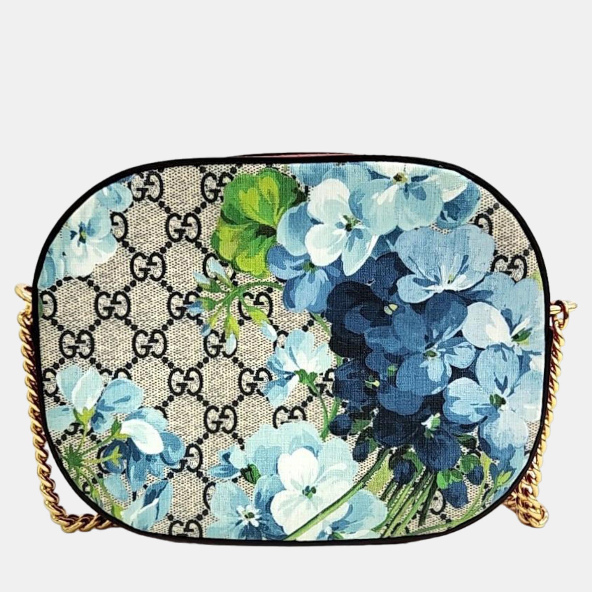 Gucci Supreme Bloom Mini Chain Bag (546313)