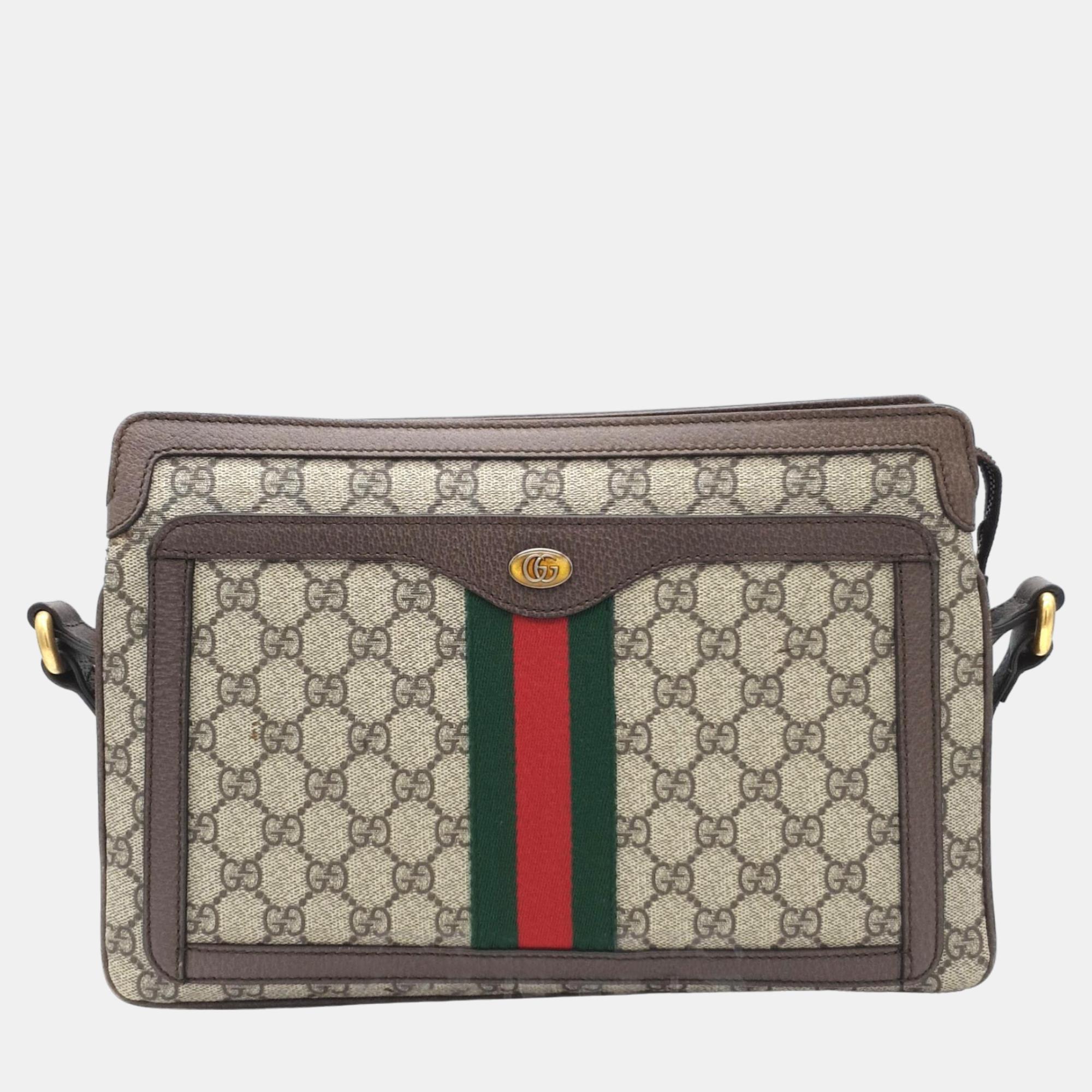 Gucci Ophidia GG Supreme Medium Shoulder Bag (523354)
