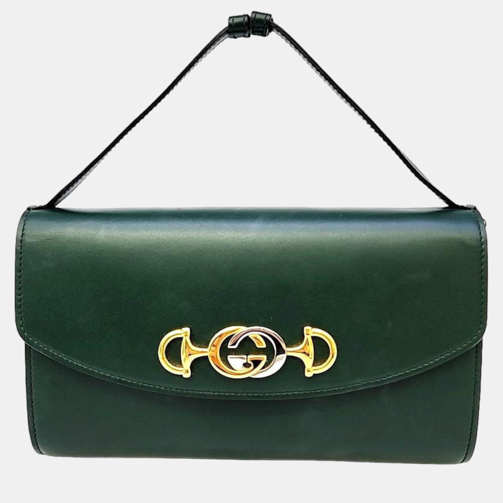 Gucci Zumi Tote And Chain Shoulder Bag (572375)