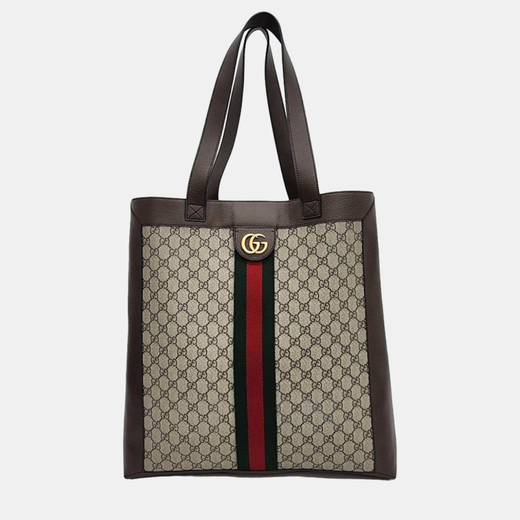 Gucci Ophidia GG Supreme Tote Bag (519335)