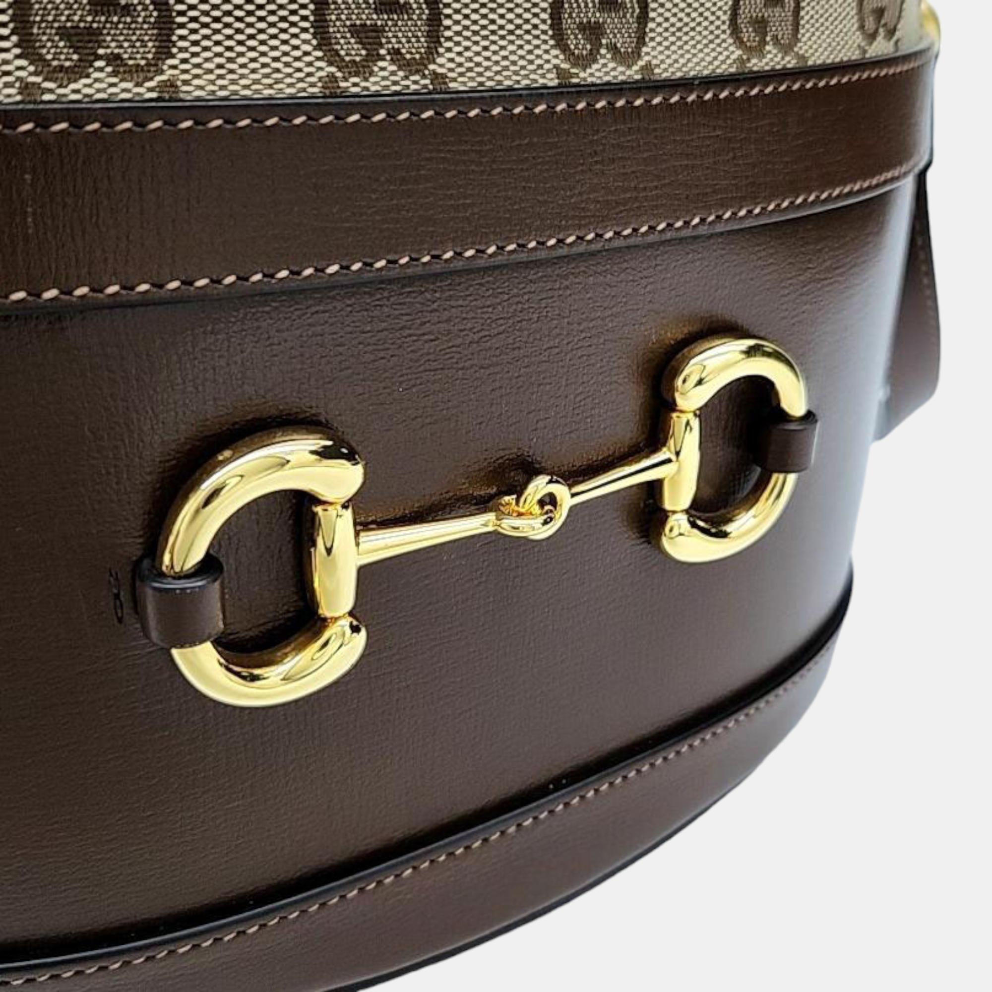 Gucci 1955 Horsebit Bucket Bag (602118)