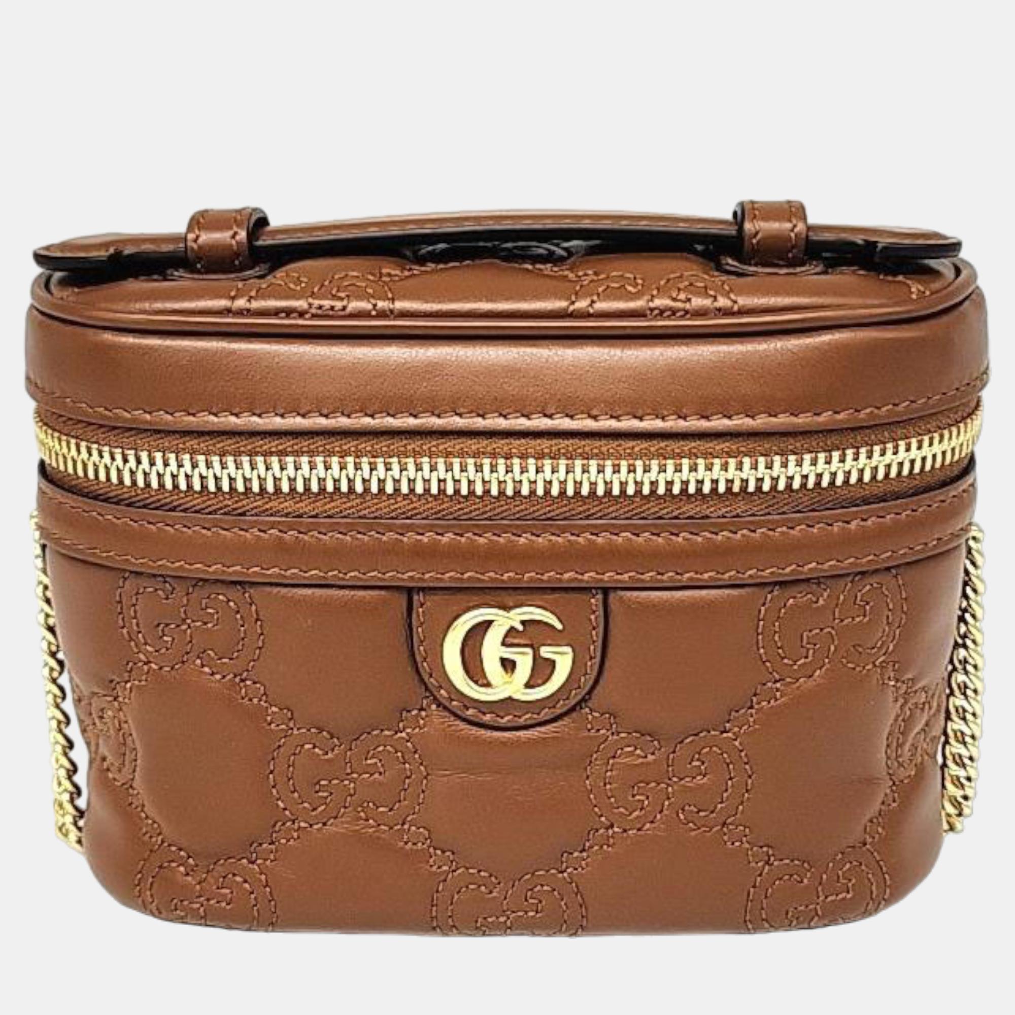 Gucci GG Matrace Top Handle Mini Bag (723770)
