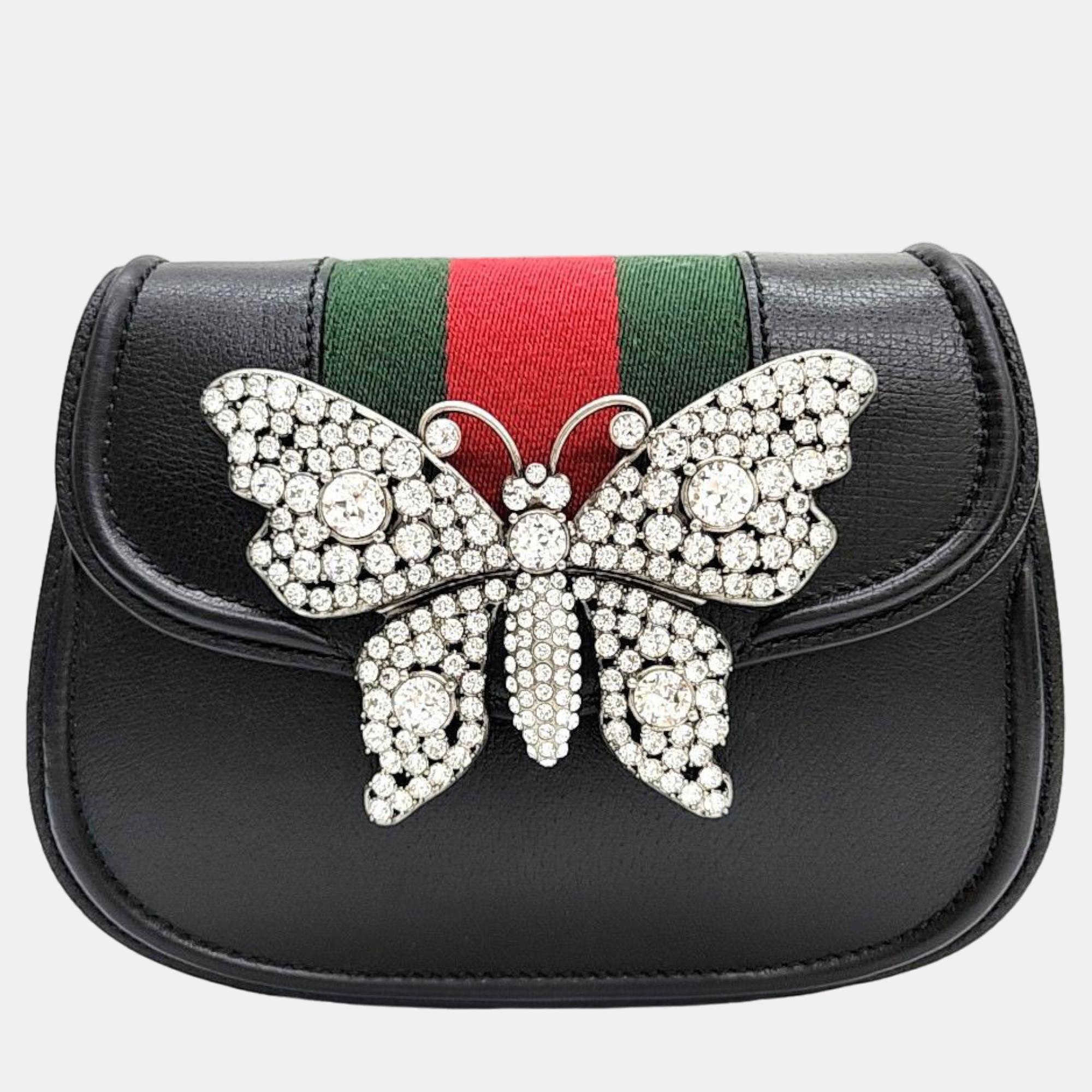 Gucci Tricolor Shoulder Bag (505387)