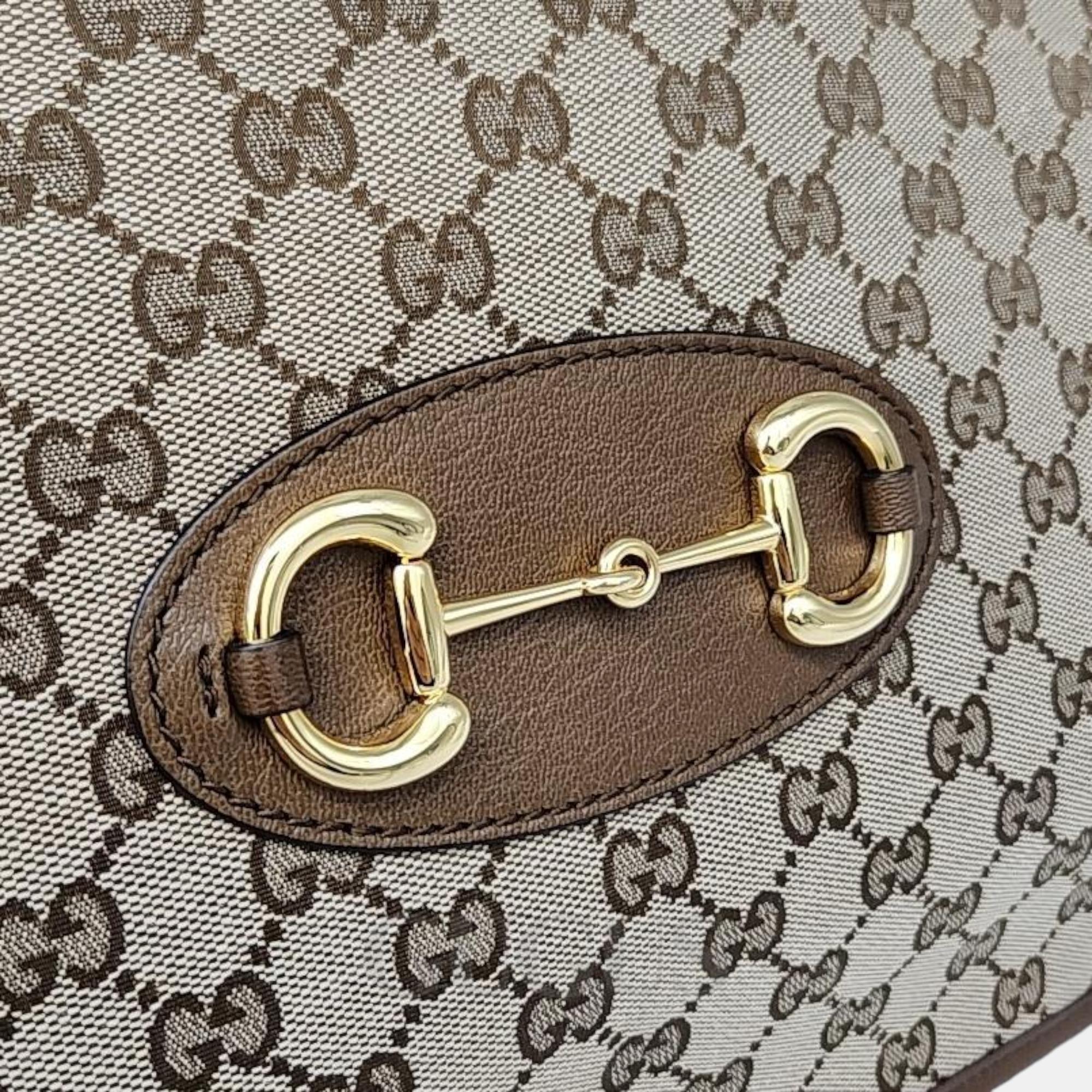 Gucci 1955 Horsebit Medium Tote Bag (621144)