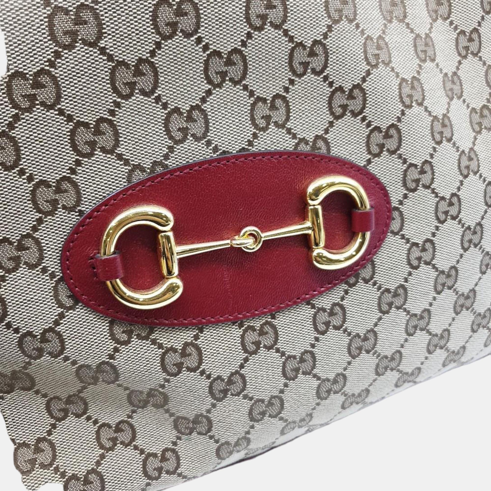 Gucci 1955 Horsebit Medium Tote Bag (621144)