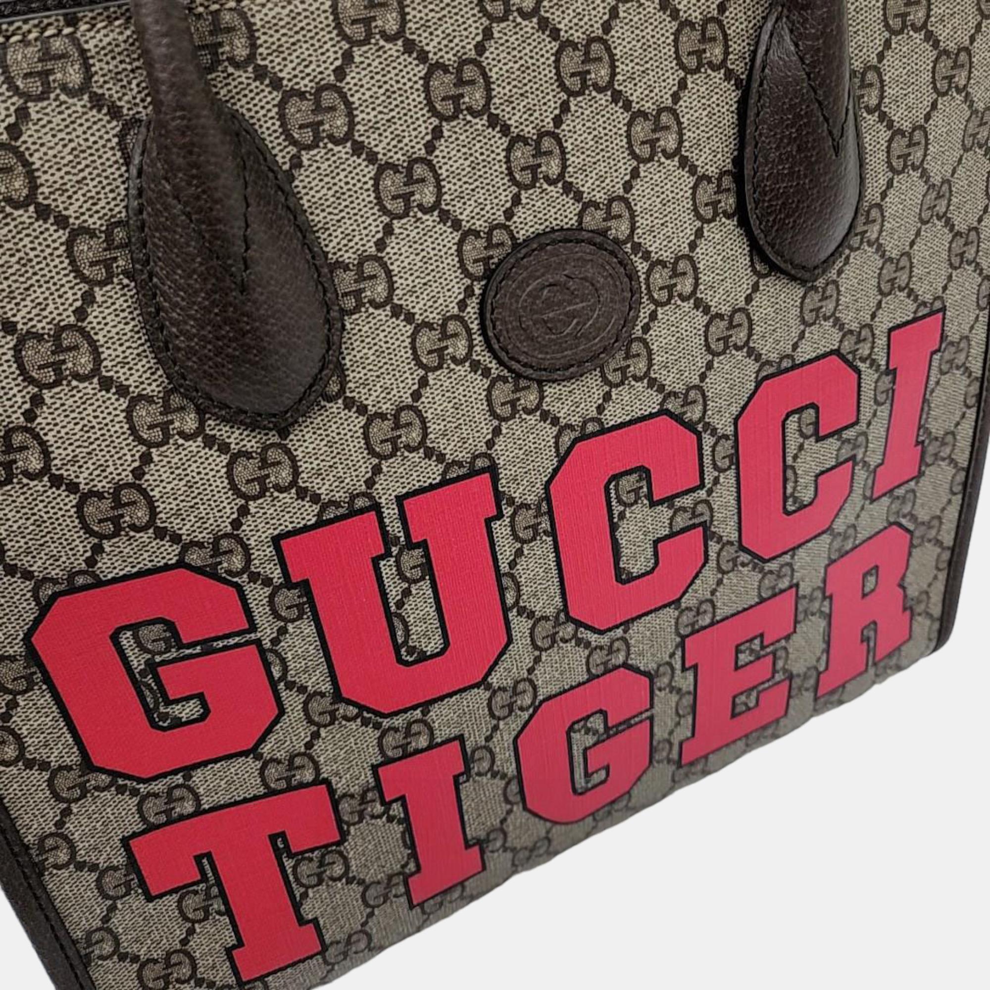 Gucci Tiger GG Small Tote Bag (659983)