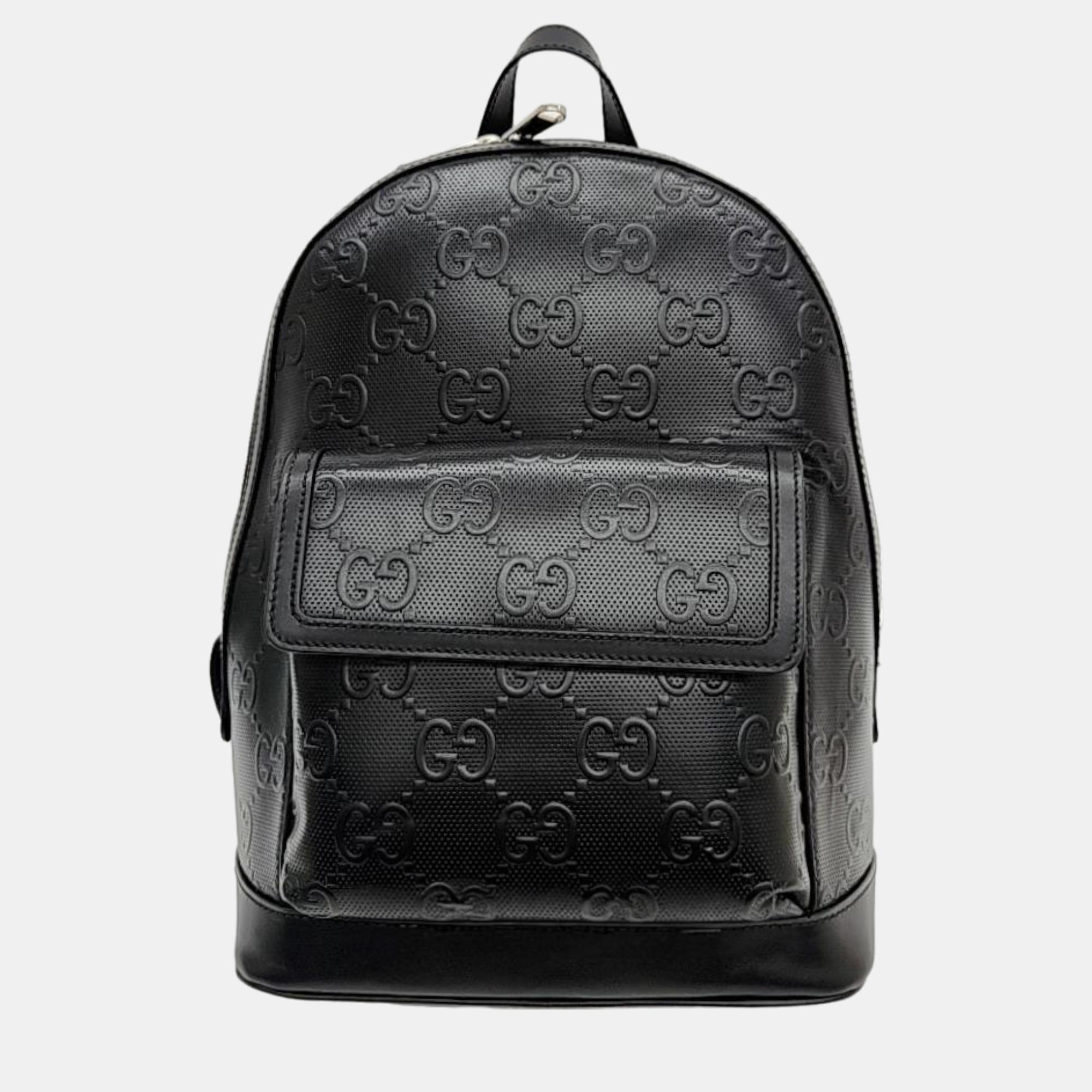 Gucci GG Embossed Backpack (658579)