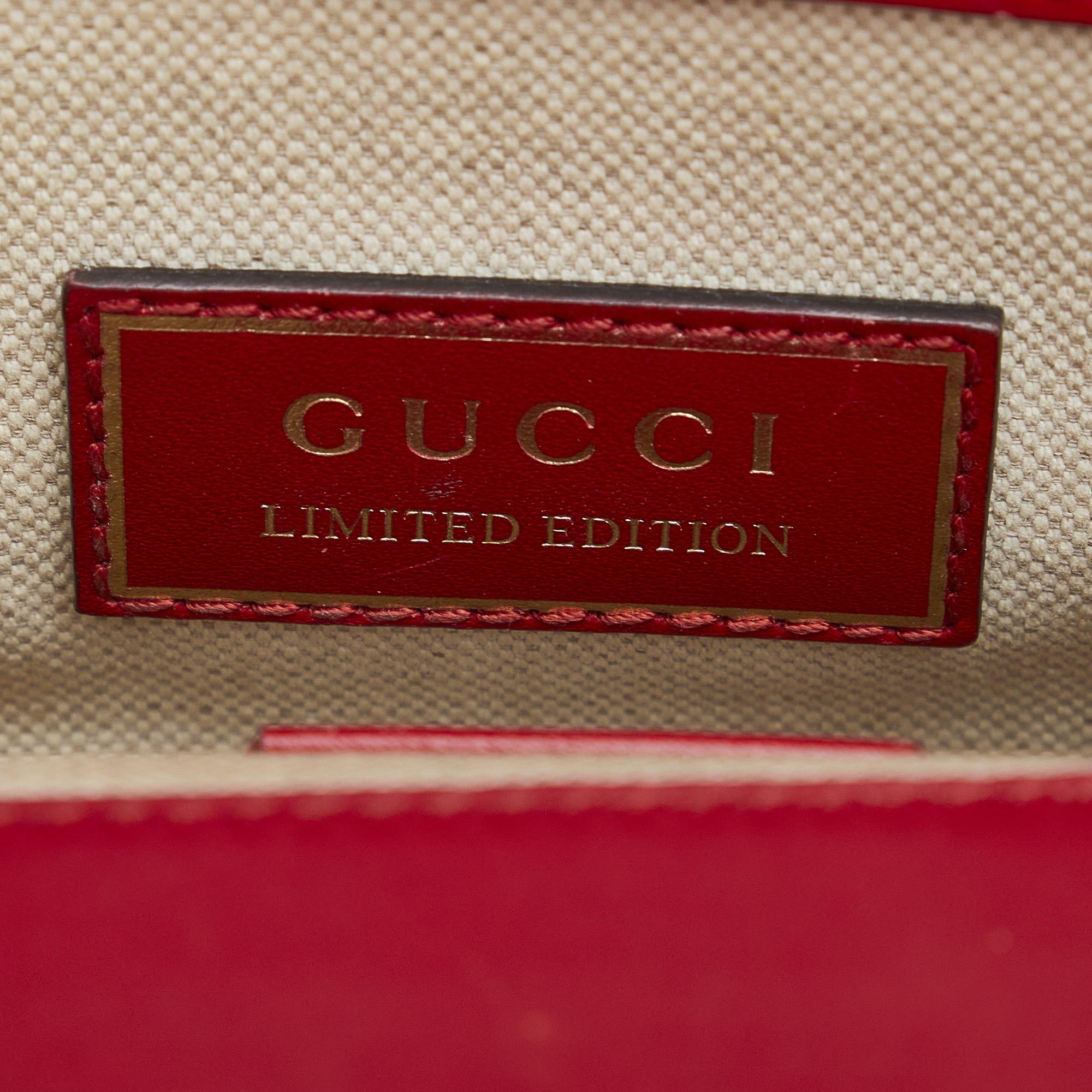 Gucci Red Mini Dionysus Chinese New Year Shoulder Bag