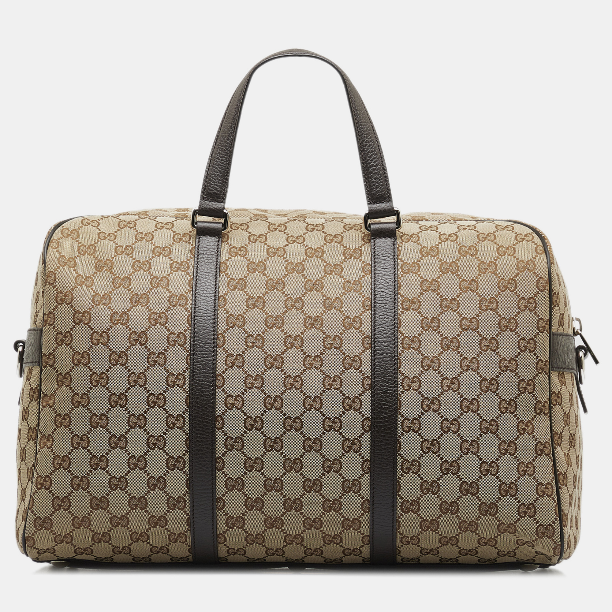 Gucci GG Canvas Boston Duffle Bag