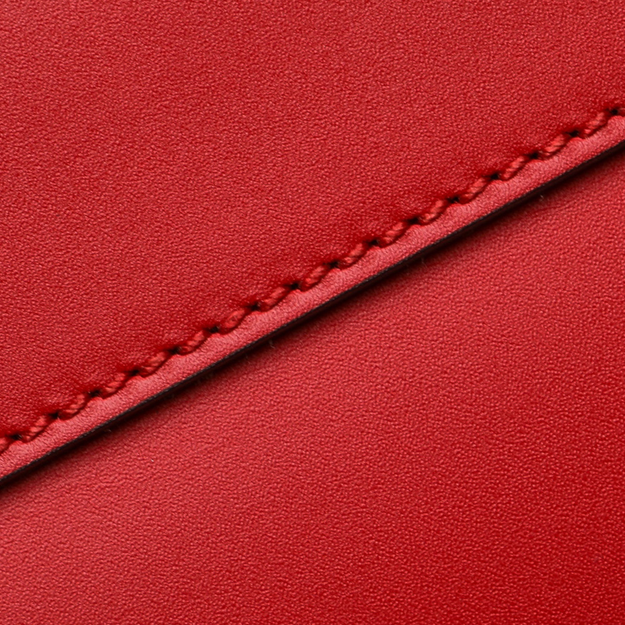 Gucci Red Leather Medium Linea XL Tote
