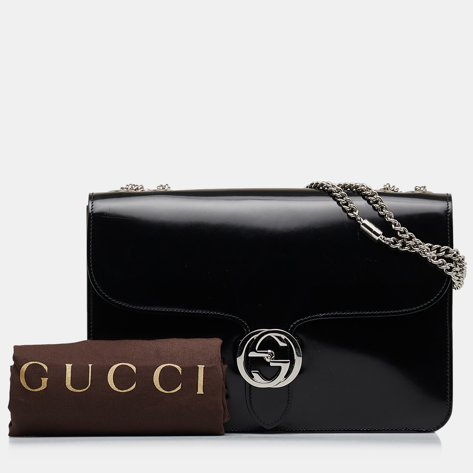 Gucci Medium Dollar Interlocking G Crossbody Bag