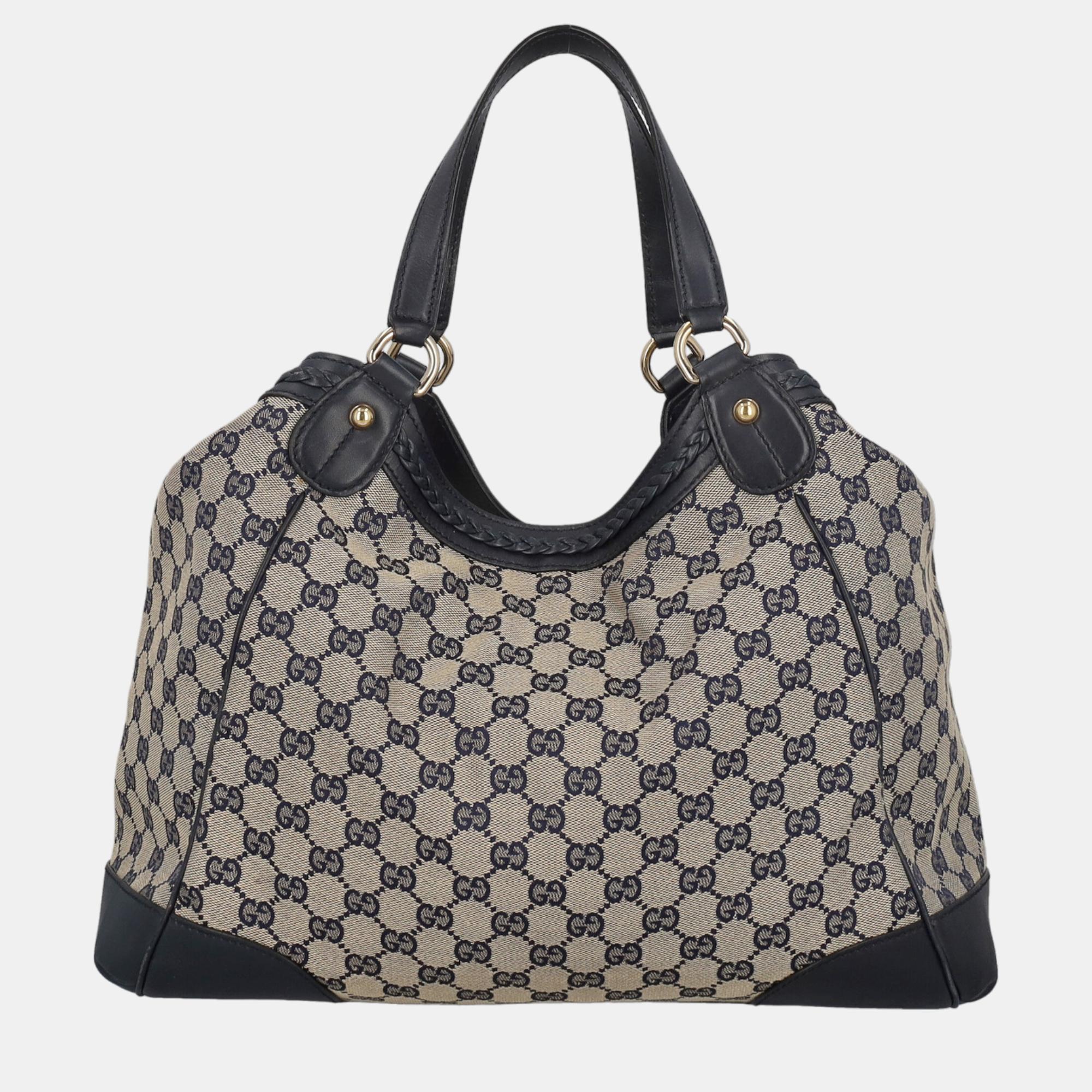 Gucci  Women's Fabric Tote Bag - Beige - One Size