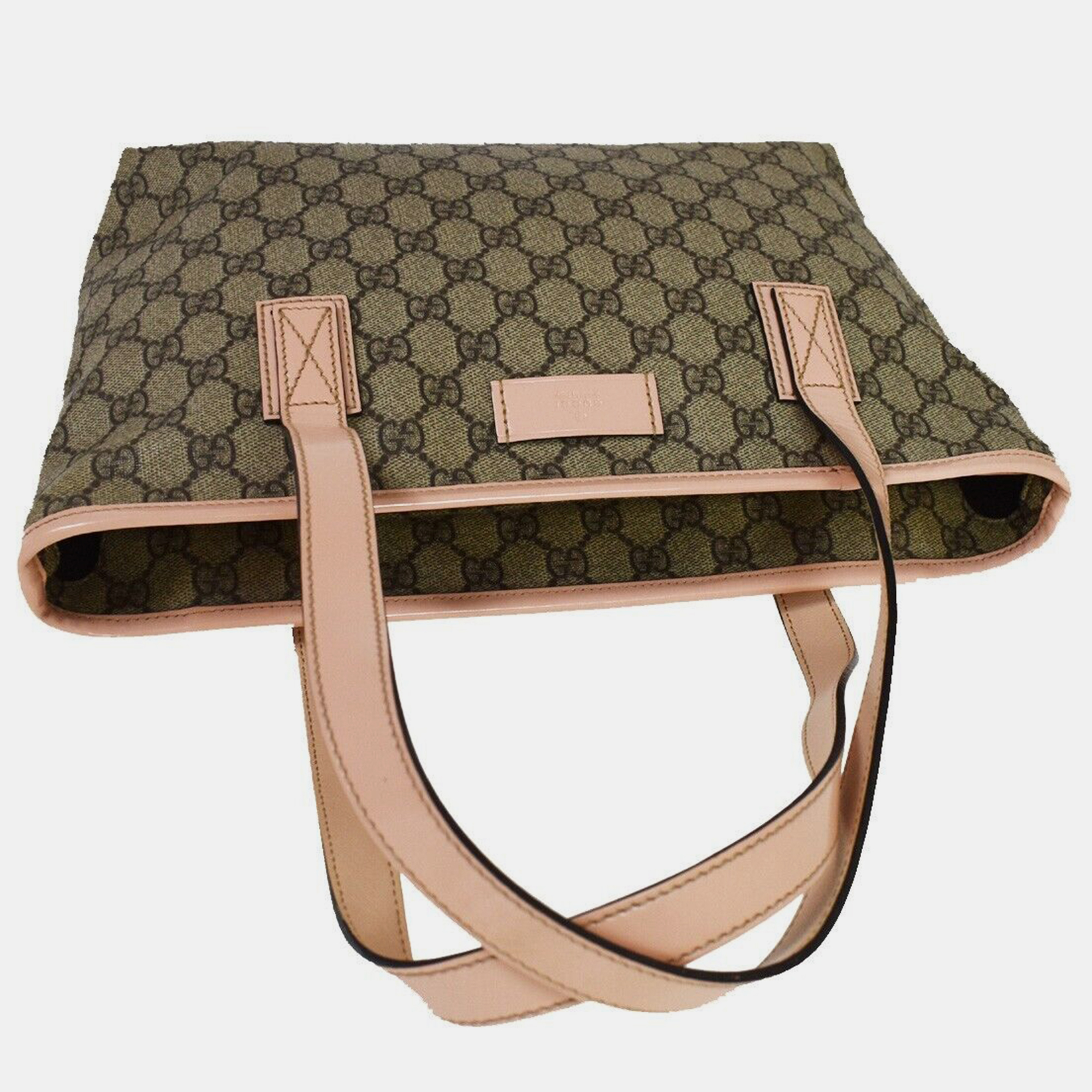 Gucci Brown GG Canvas Tote Bag