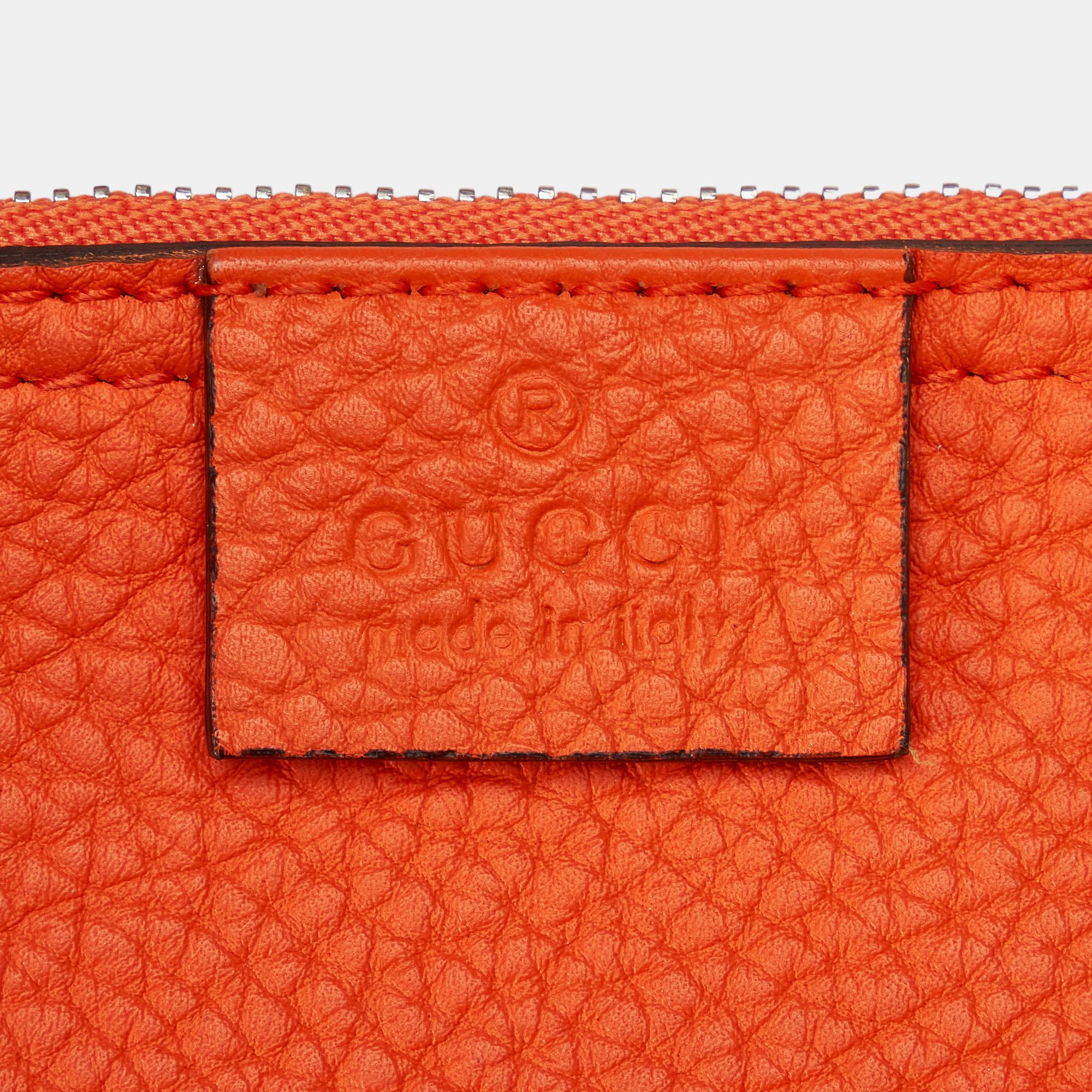 Gucci Orange Large Soft Jackie Hobo