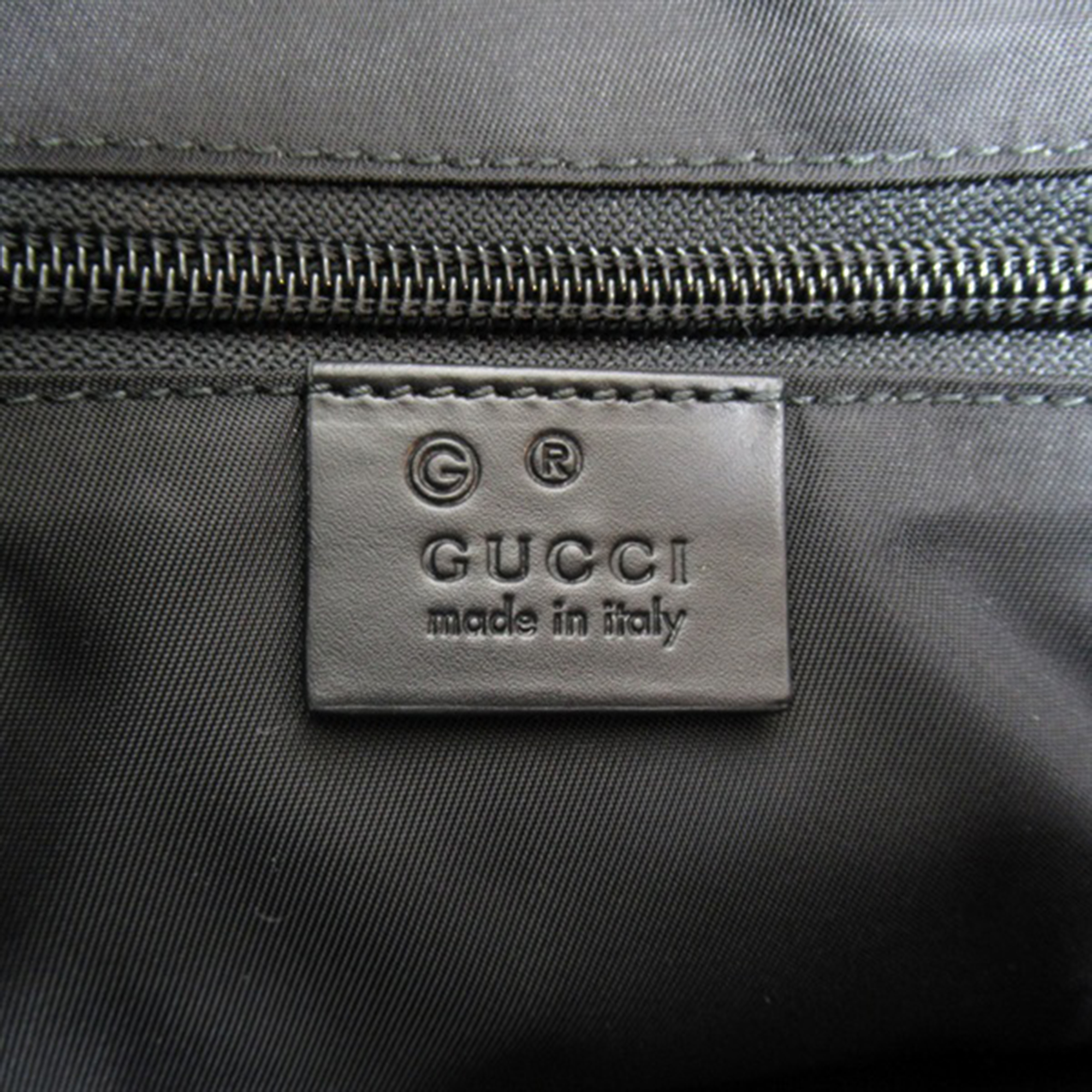 Gucci Black Canvas Canvas Web Ophidia Tote Bag