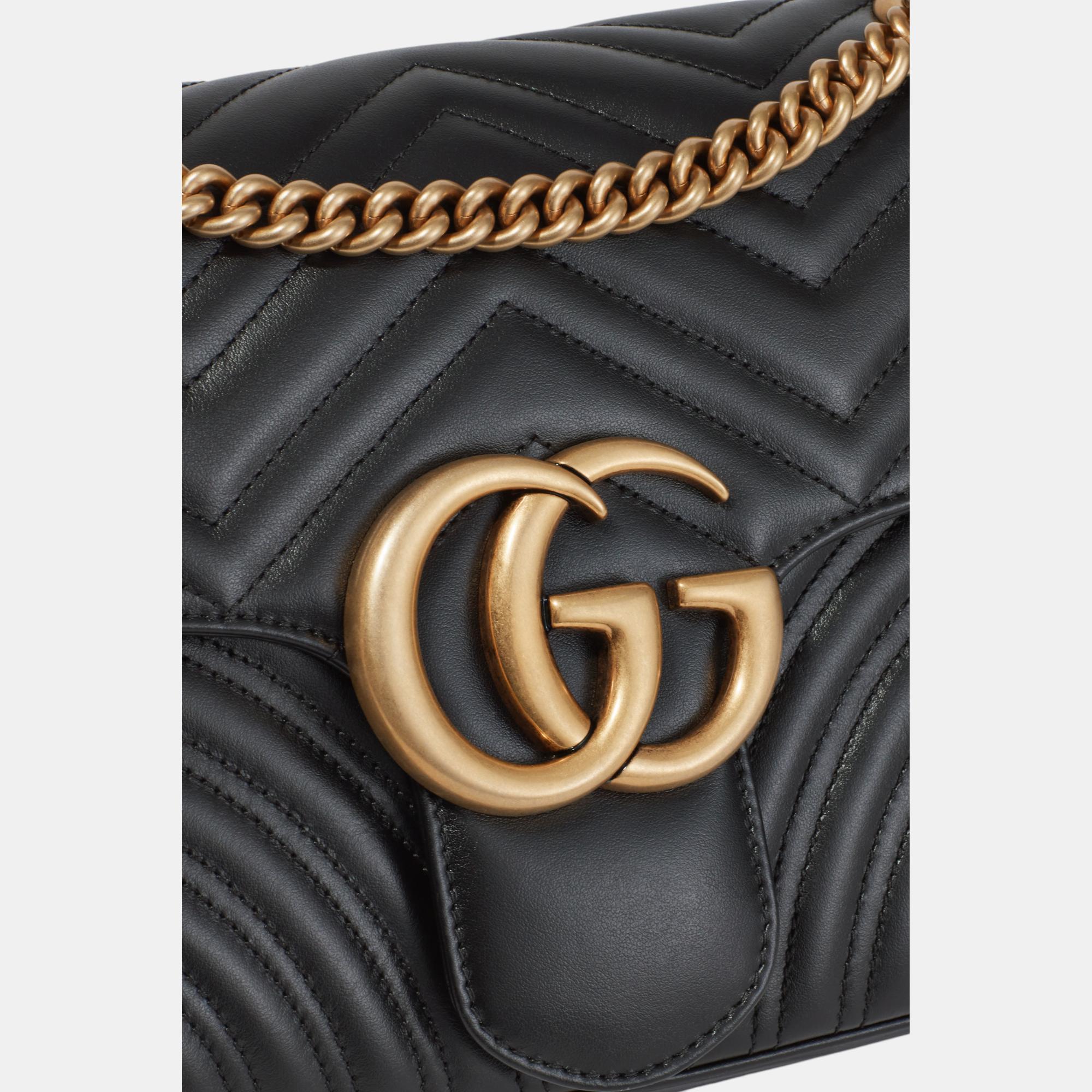 Gucci GG Marmont Matelassé Small Shoulder Bag