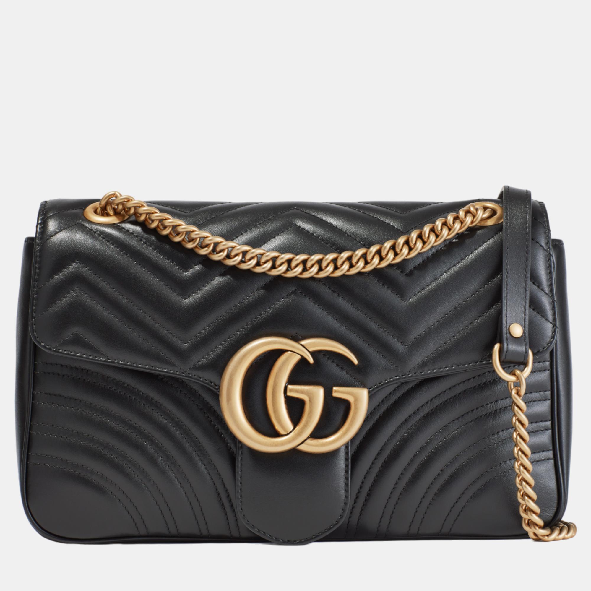 Gucci GG Marmont Matelassé Small Shoulder Bag