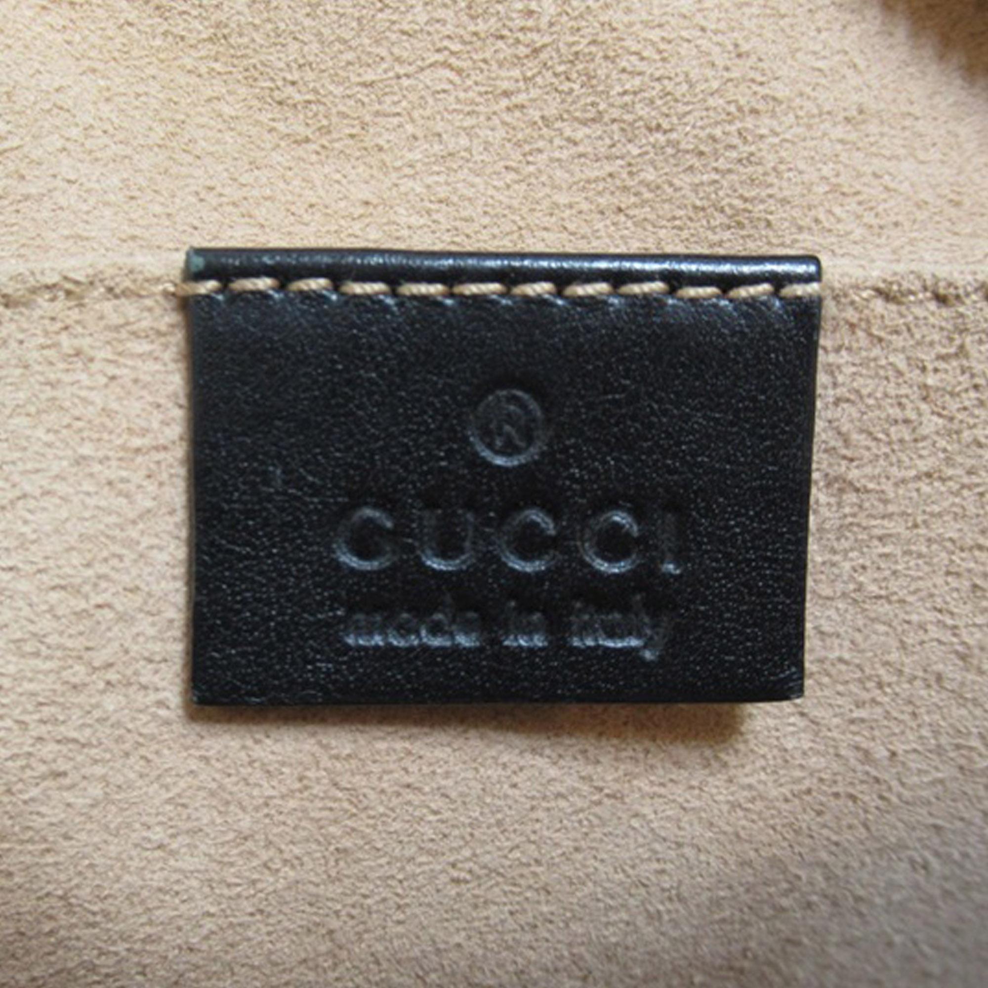 Gucci Black Small GG Marmont Matelasse Crossbody