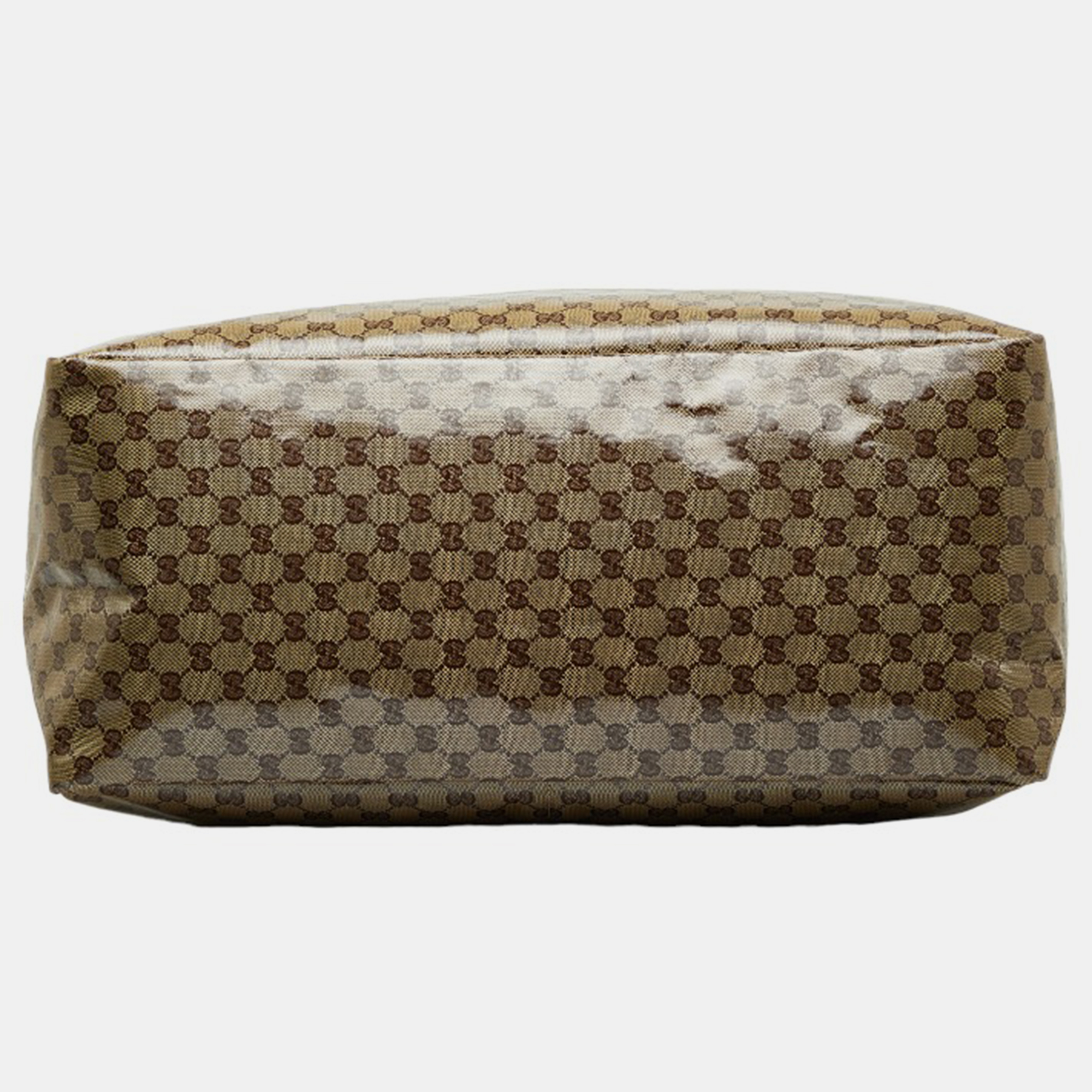 Gucci GG Crystal Canvas Web Weekend Bag