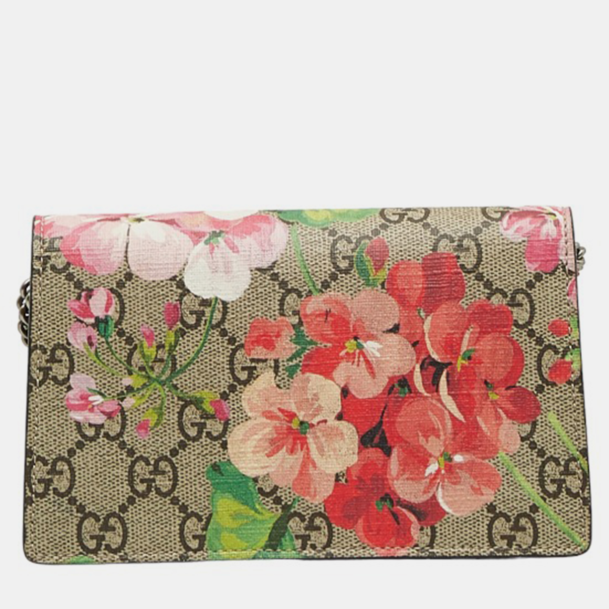 Gucci Multicolor GG Canvas Super Mini GG Supreme Blooms Dionysus Bag