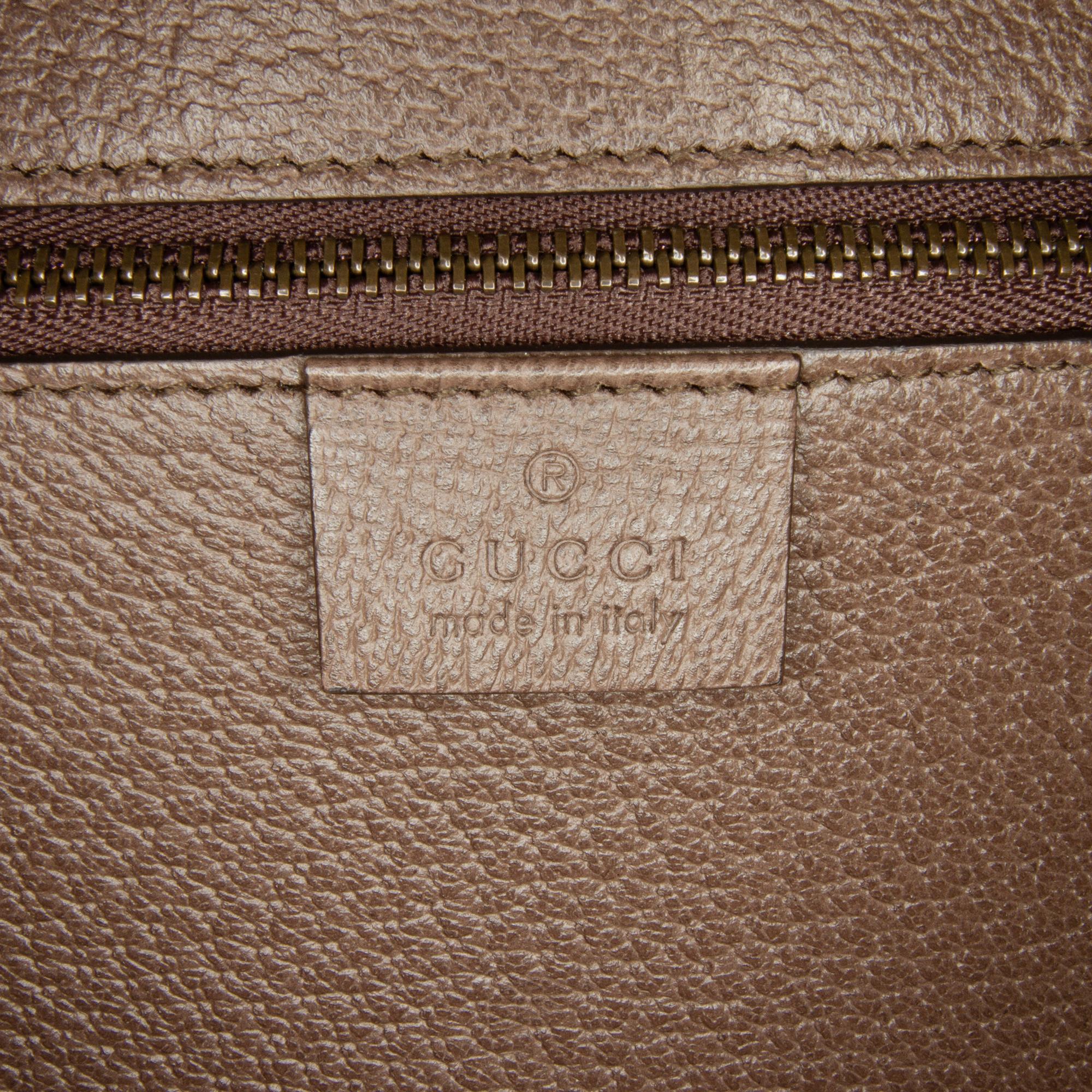 Gucci Beige/Brown GG Supreme Ophidia Crossbody Bag