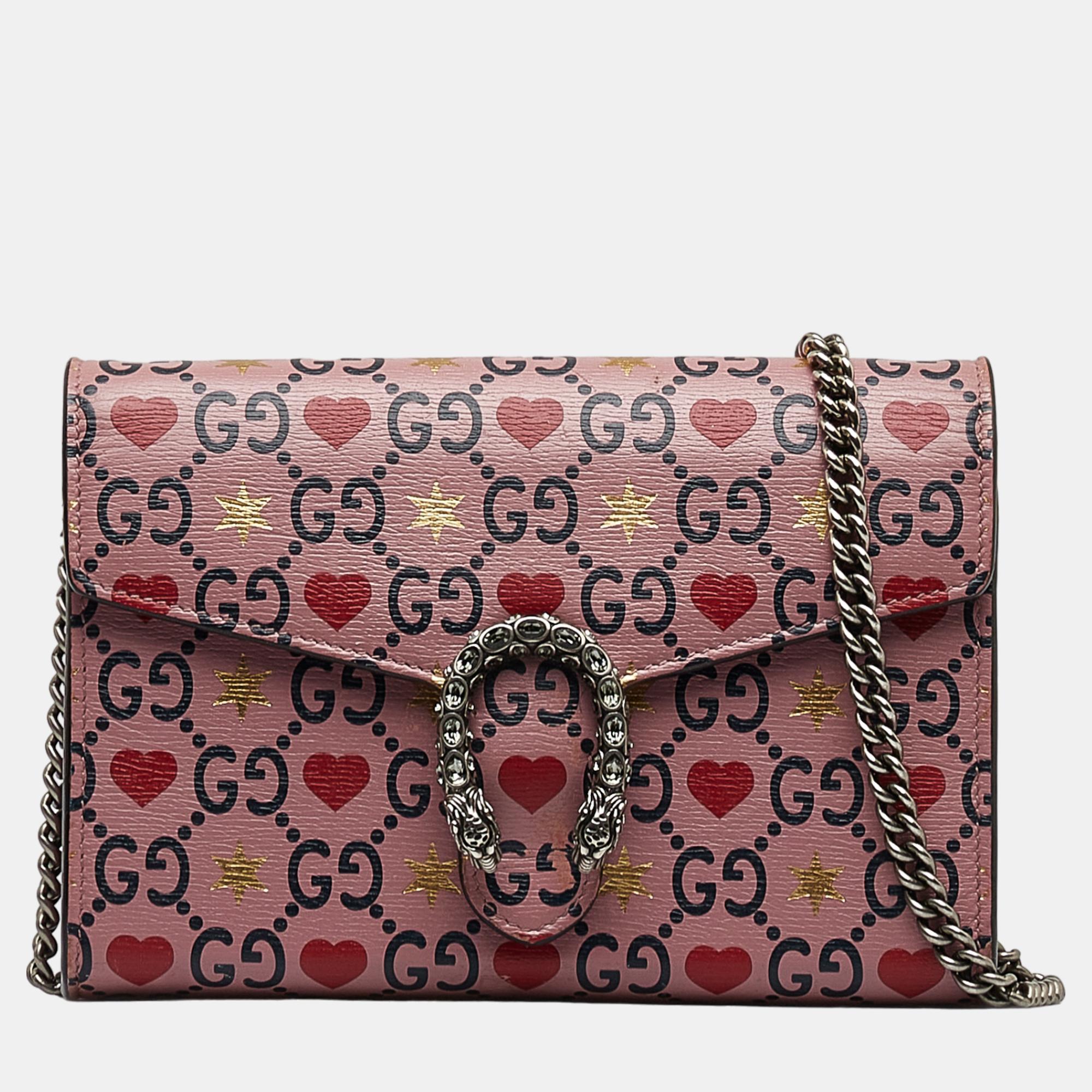 Gucci Pink Small Valentine's Day Dionysus