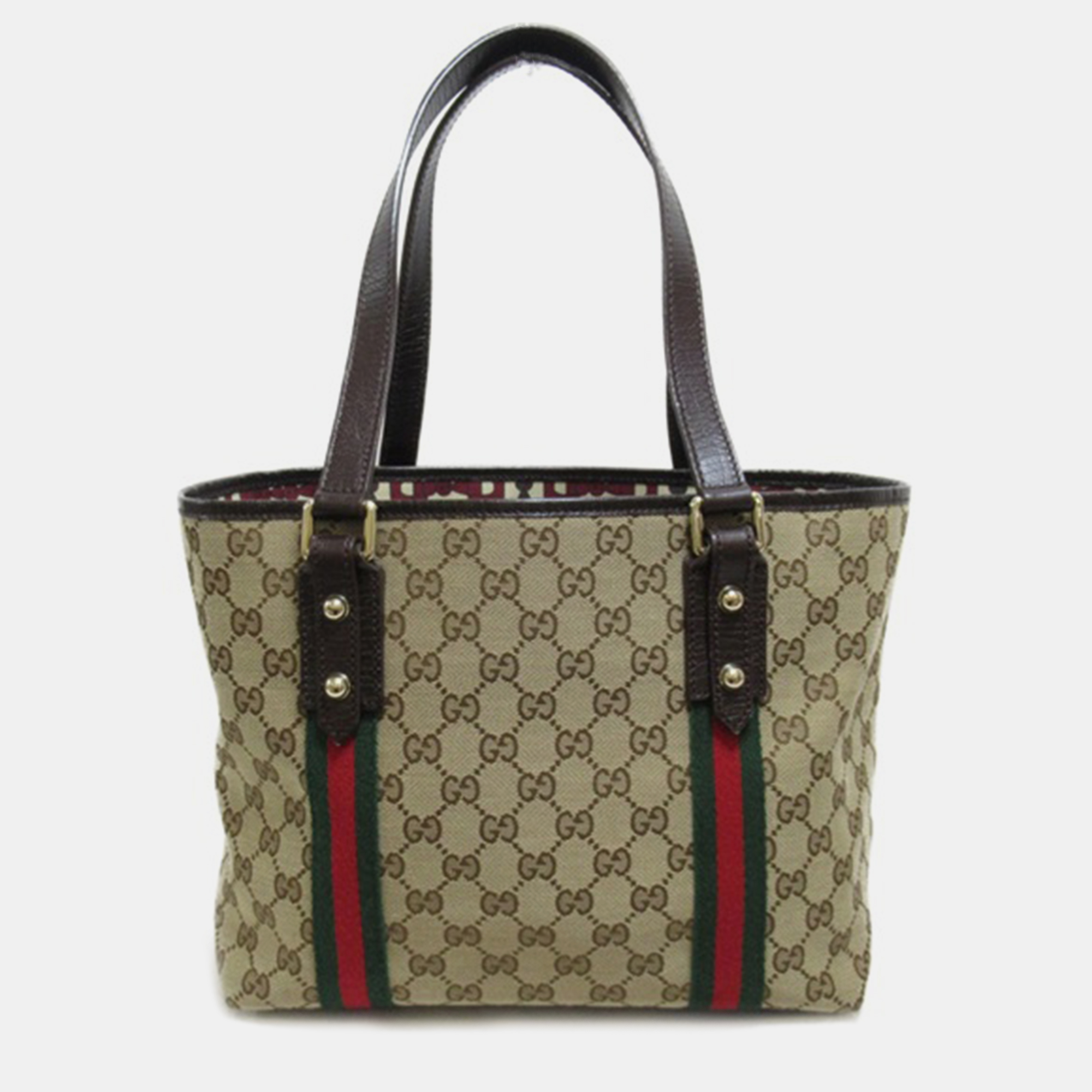 Gucci Beige GG Canvas Medium Jolicoeur Tote Bag