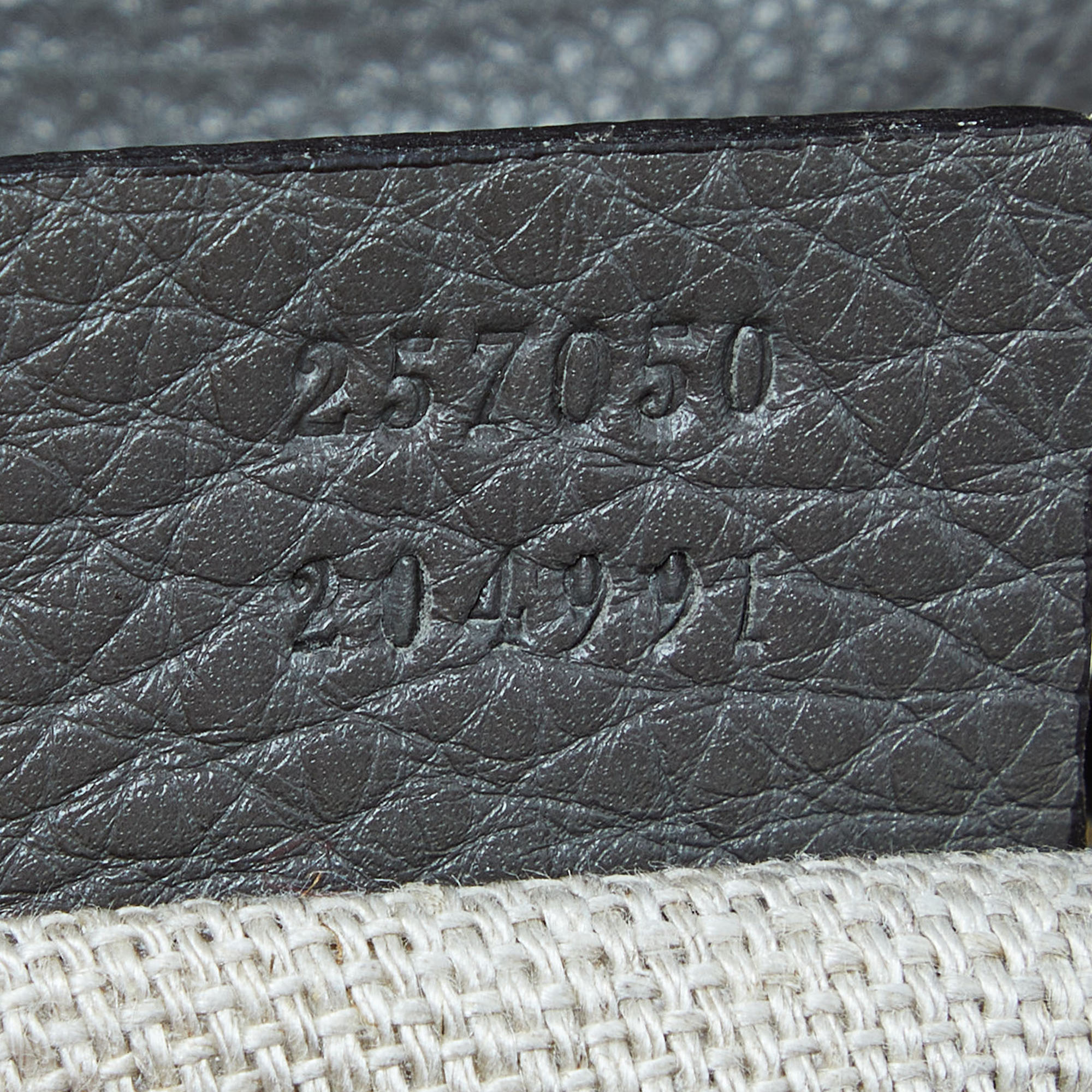 Gucci Grey Leather And Python Medium Greenwich Hobo