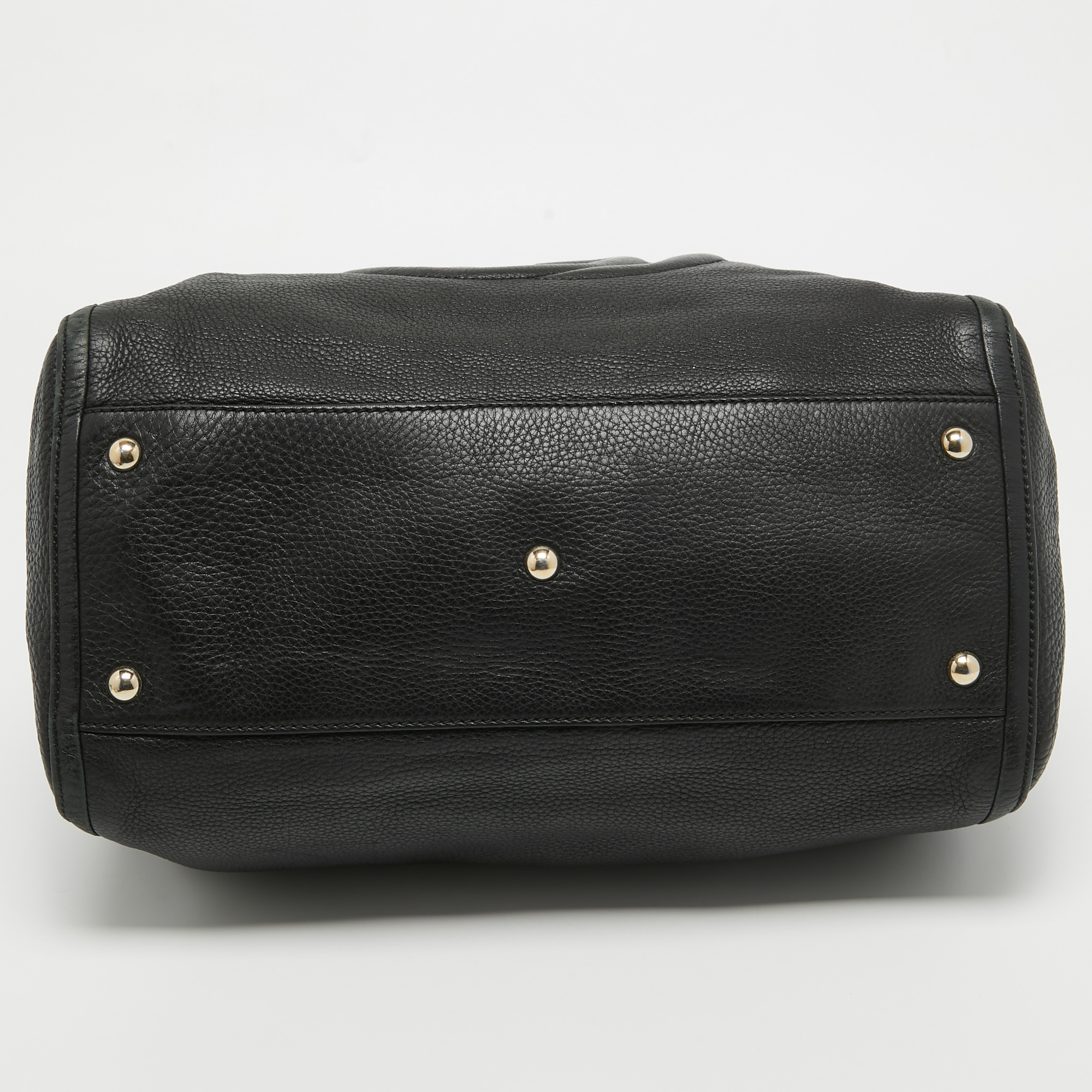 Gucci Black Leather Medium Soho Shoulder Bag