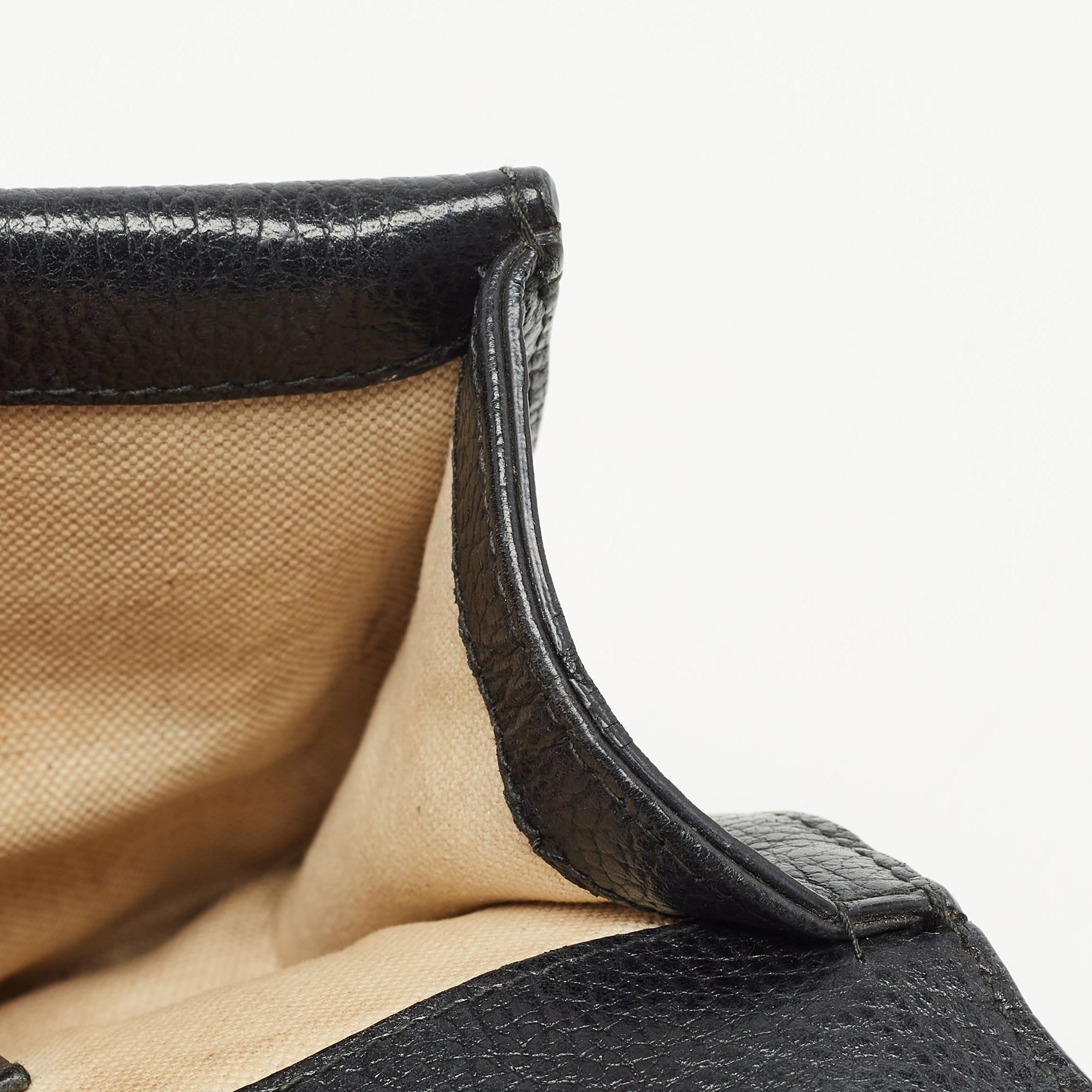 Gucci Black Leather Mini Dionysus Shoulder Bag