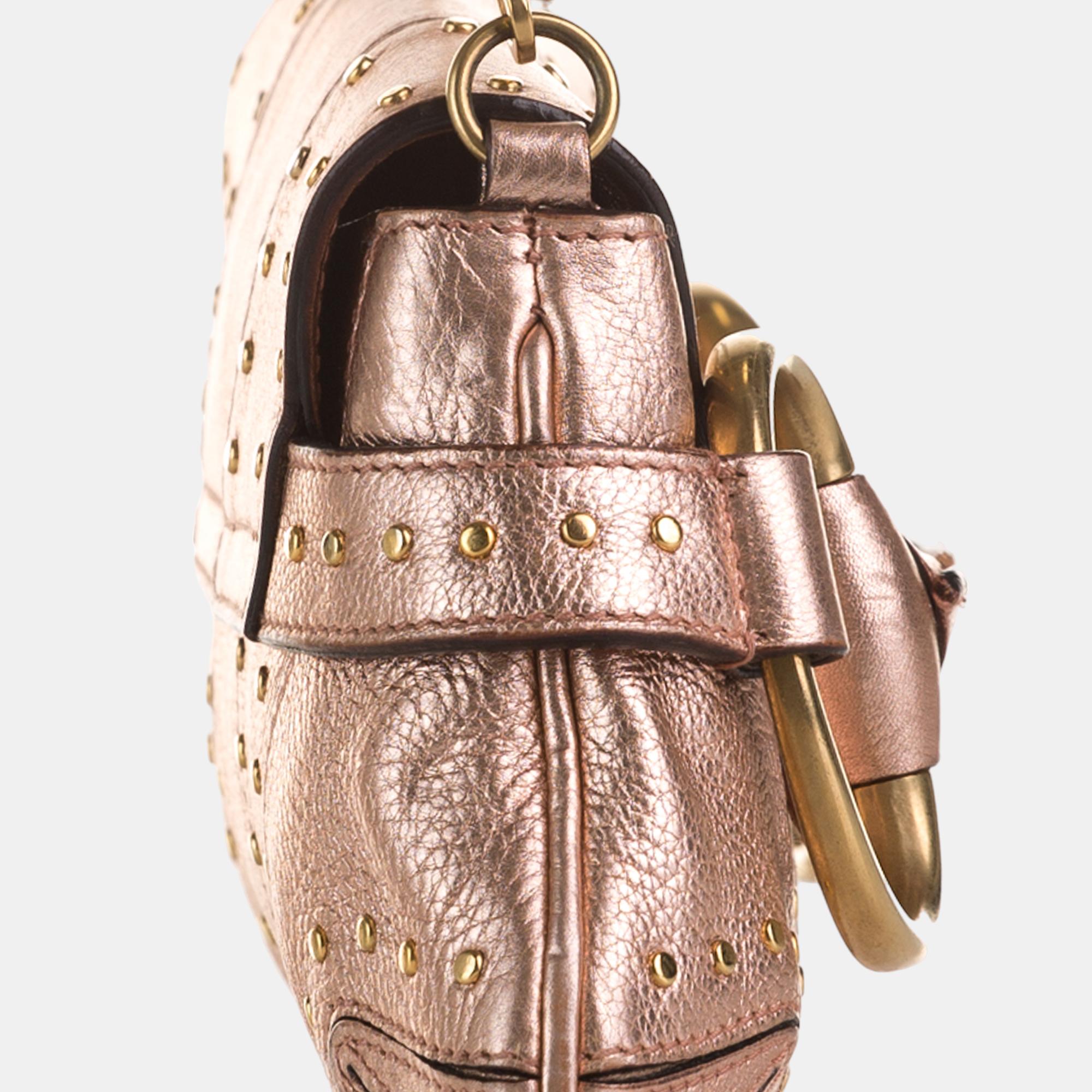 Gucci Pink X Tom Ford Vintage Horsebit Baguette