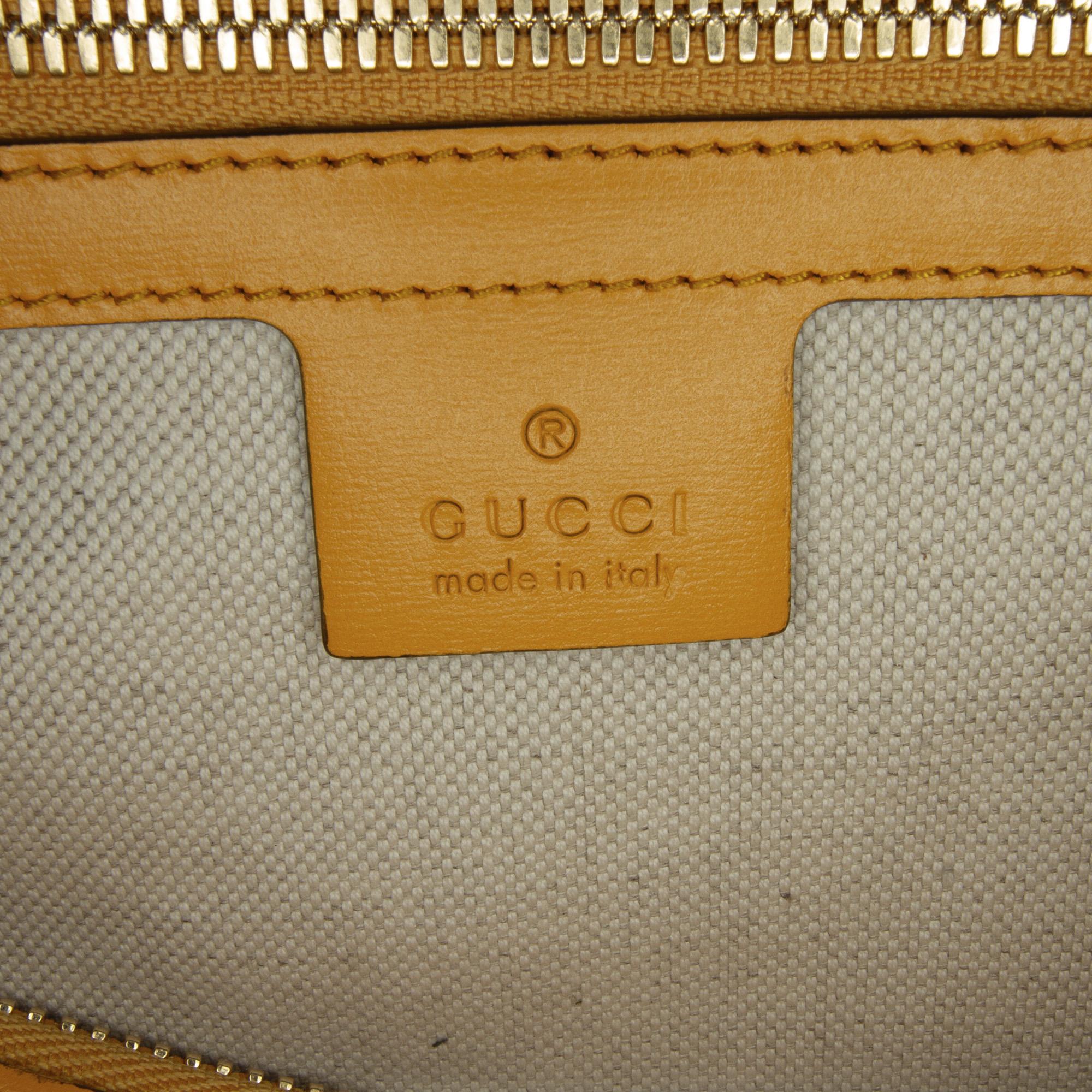 Gucci Yellow Horsebit 1955 Satchel
