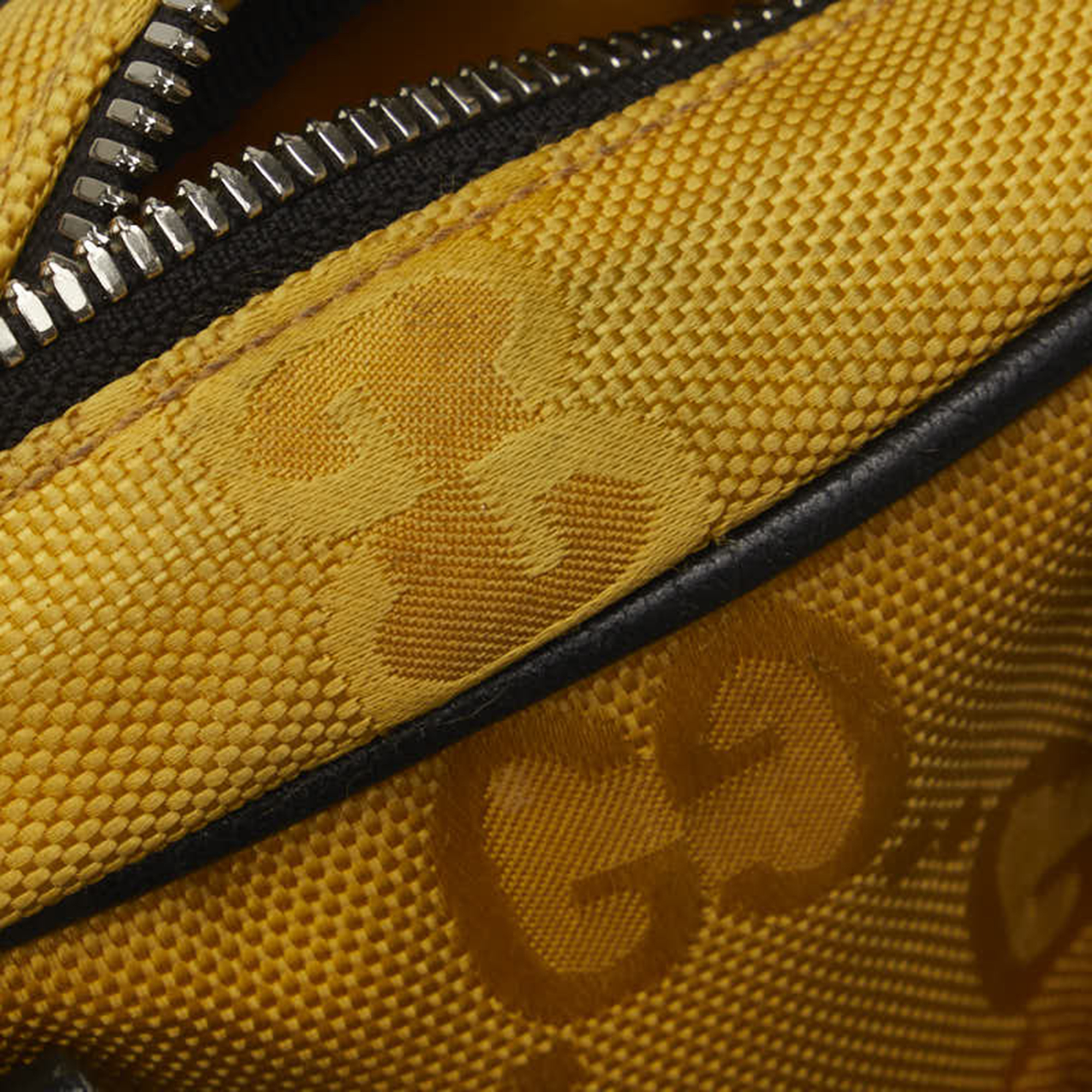 Gucci Yellow GG Nylon Econyl Off The Grid Crossbody Bag