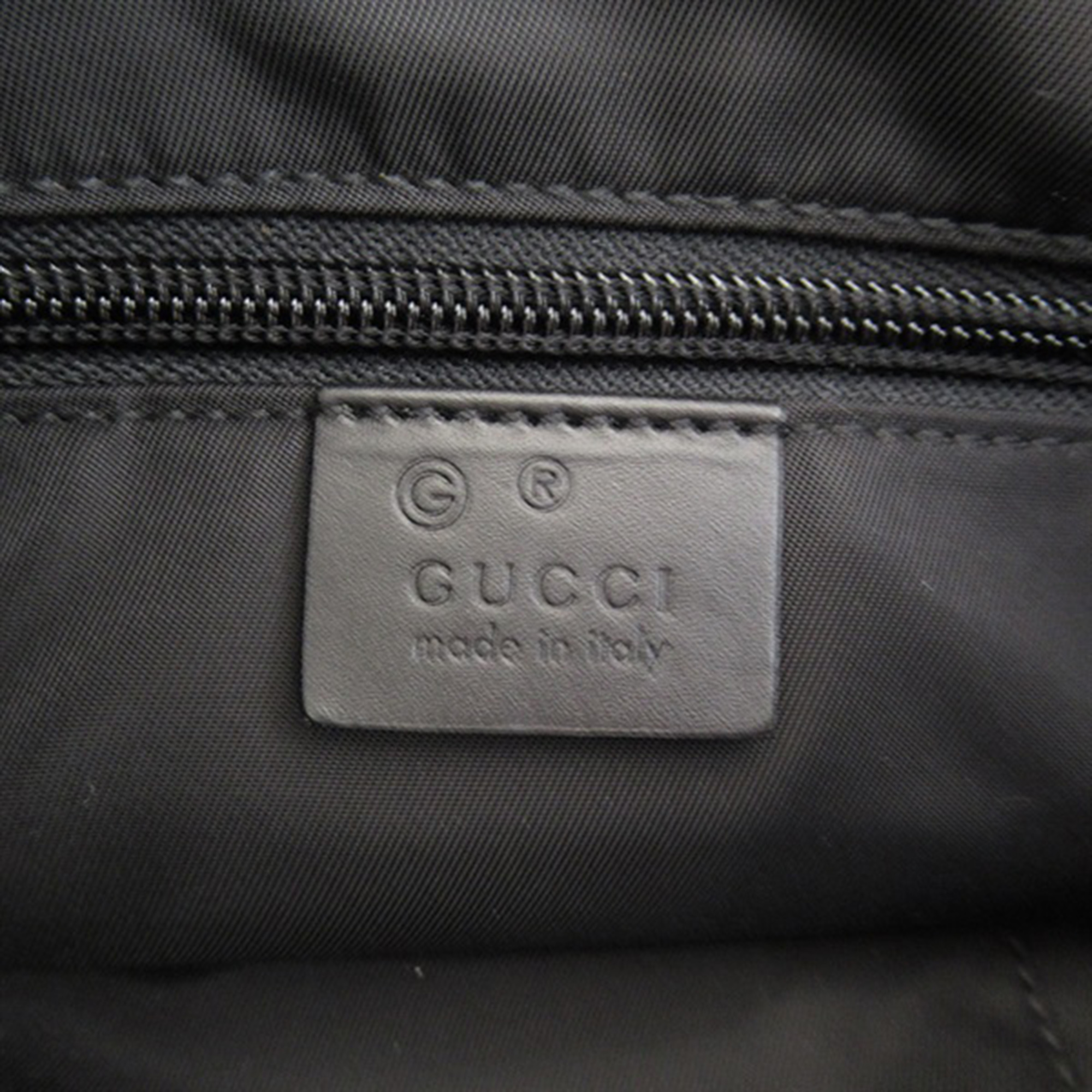 Gucci Black Canvas Medium Techno Messenger Bag