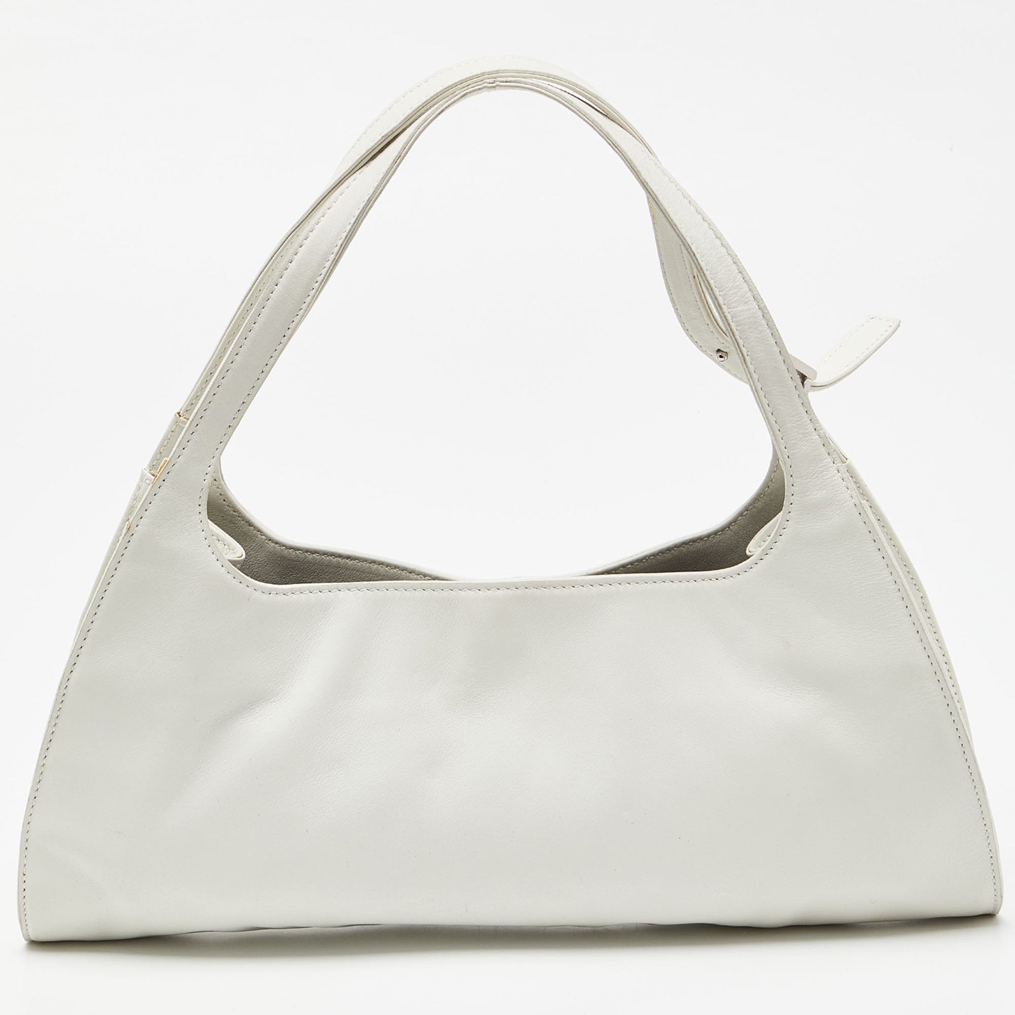 Gucci Off White Leather Hobo