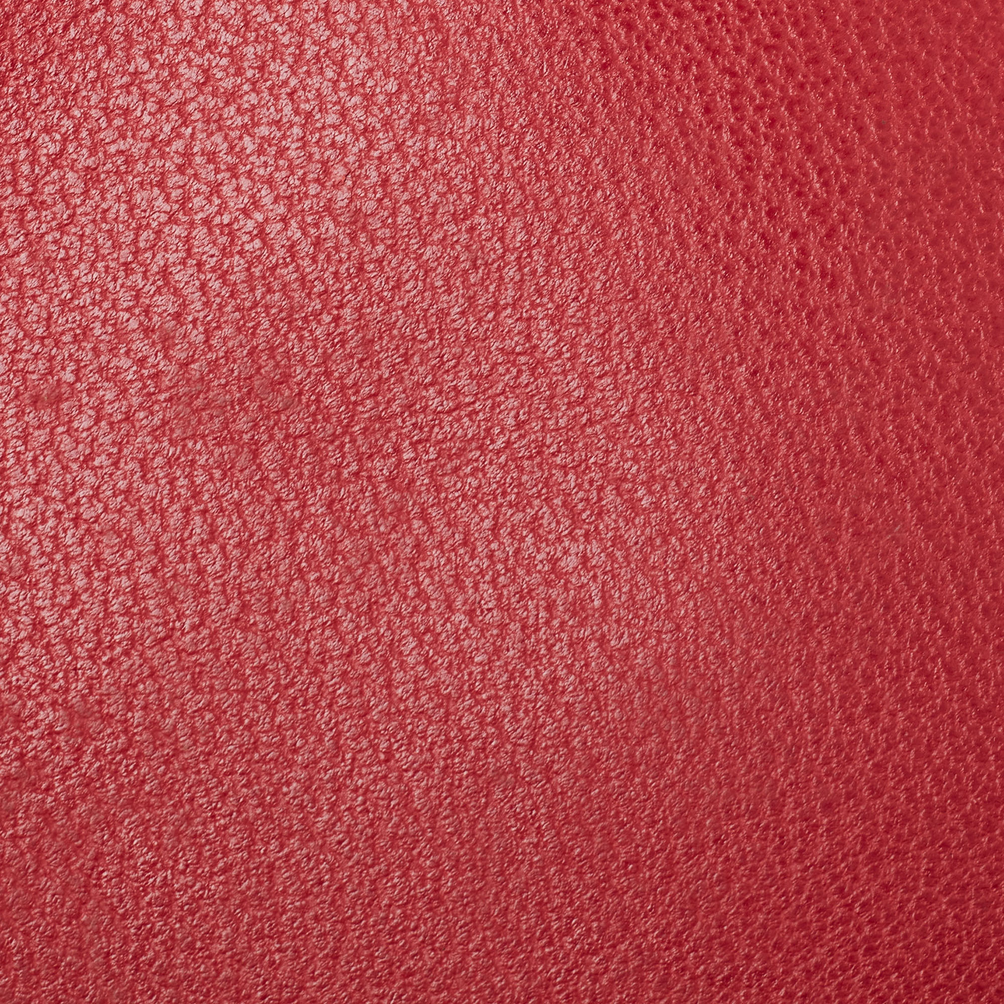 Gucci Red Leather Briefcase Bag