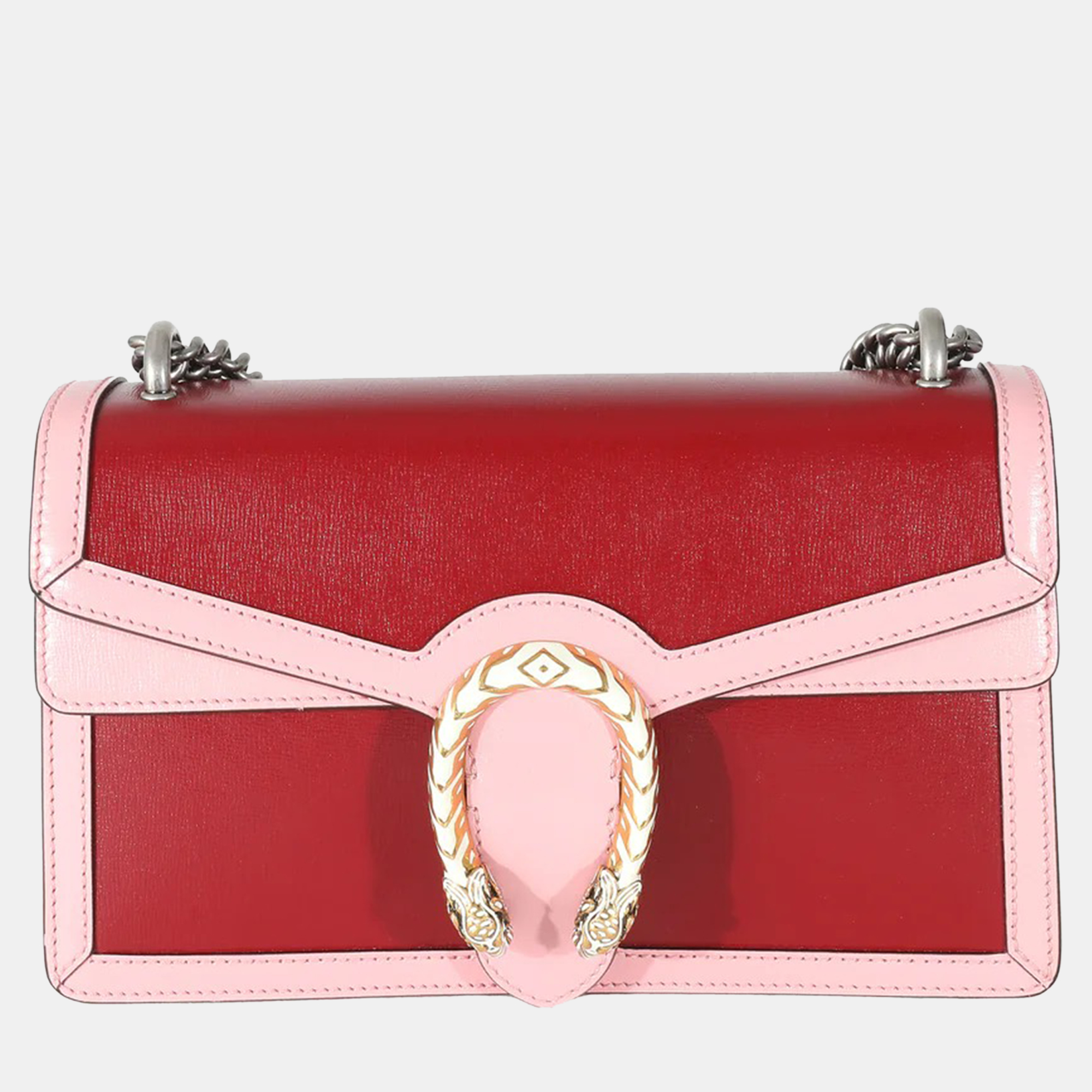 Gucci pink leather small dionysus shoulder bag