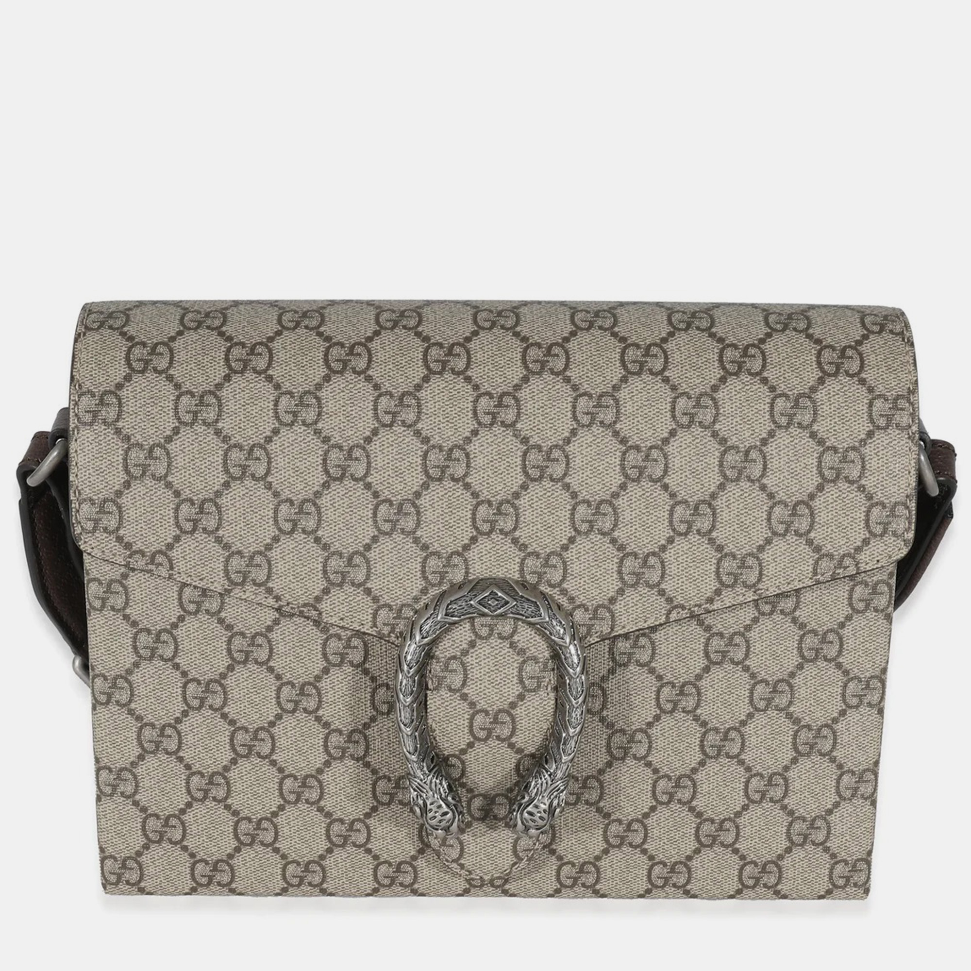 Gucci beige gg supreme dionysus messenger bag